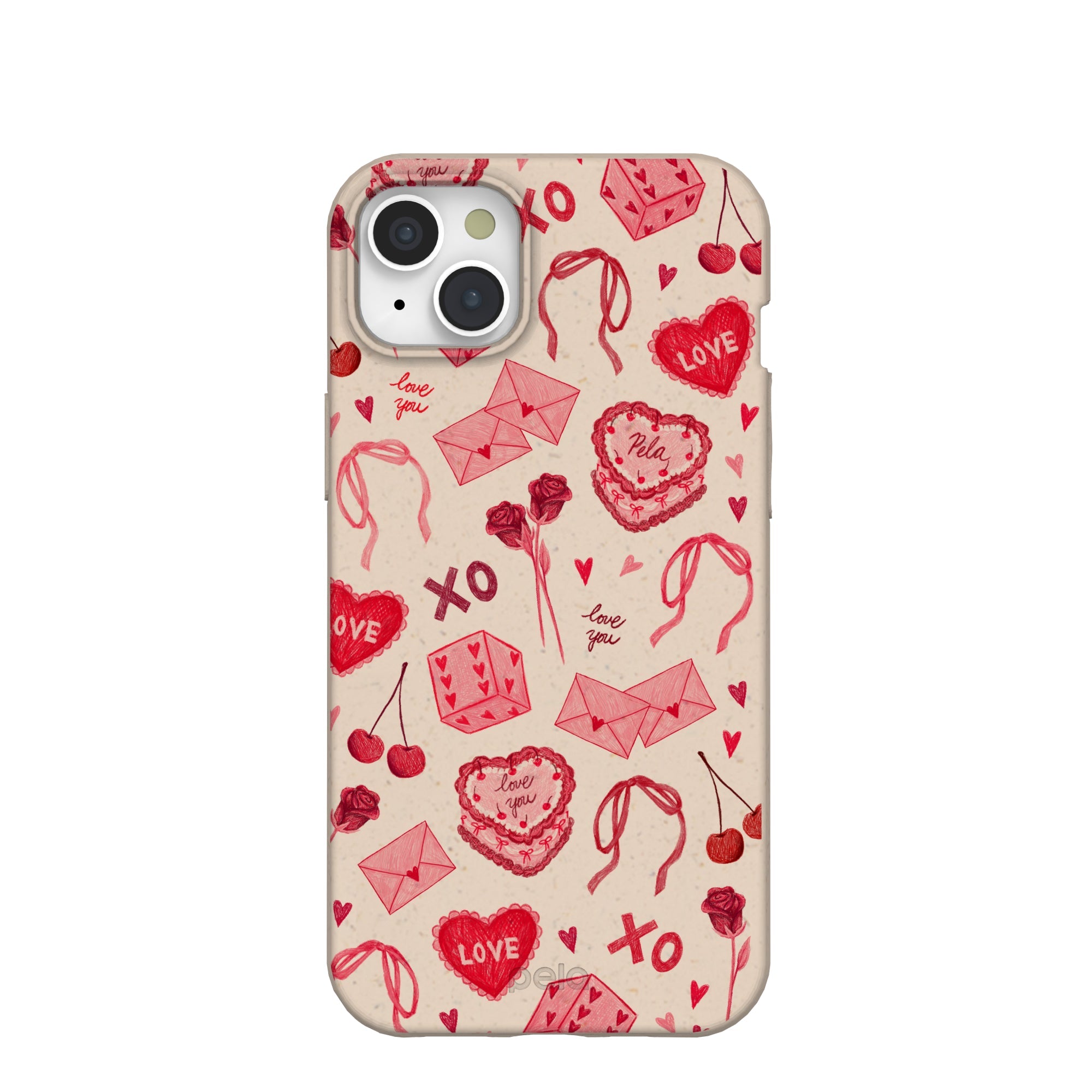 Seashell Love Pack iPhone 15 Plus Case Refurbished - Pela Case refurbished available on Cerqular