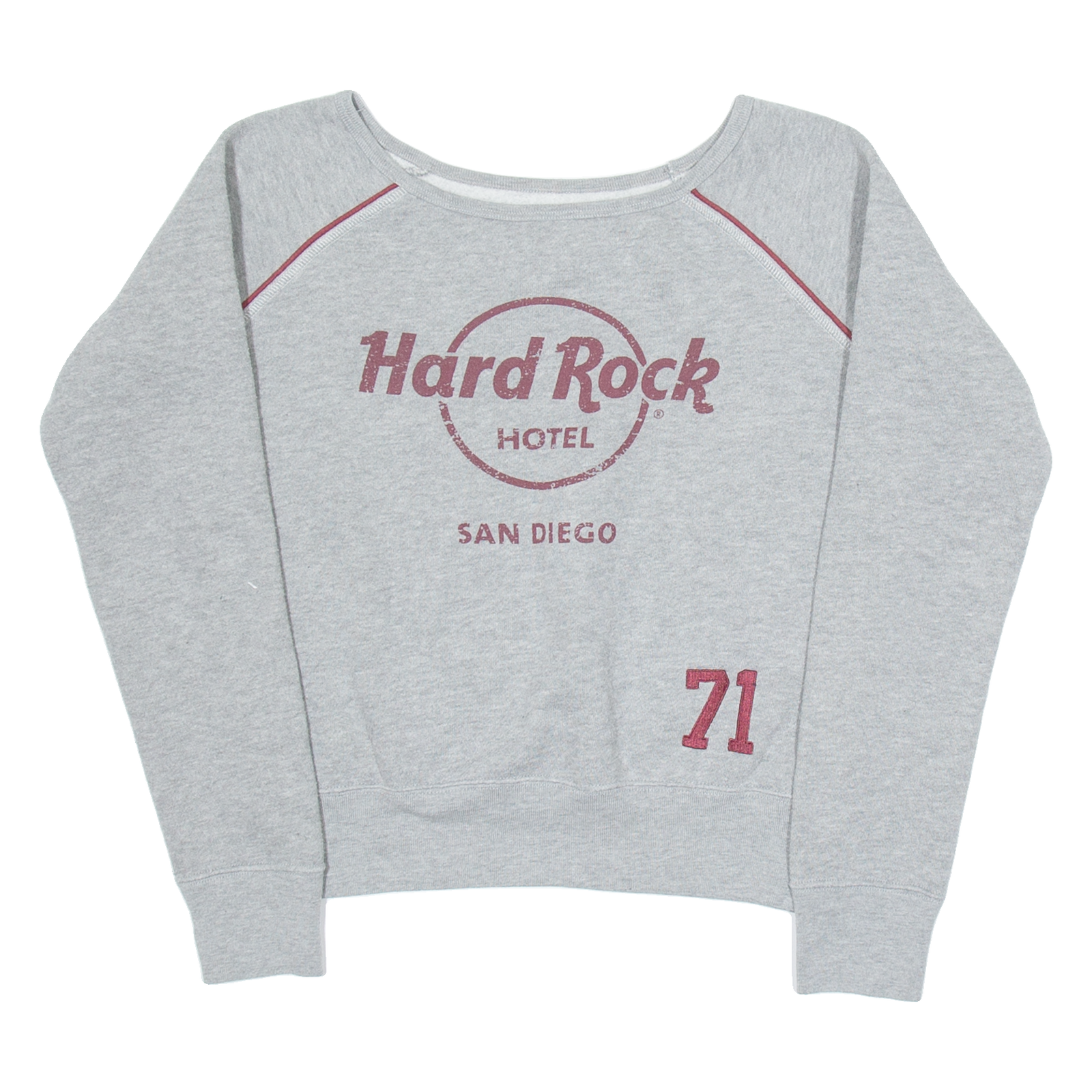 HARD ROCK CAFE Mens Sweatshirt Grey XS Refurbished - N/A refurbished available on Cerqular