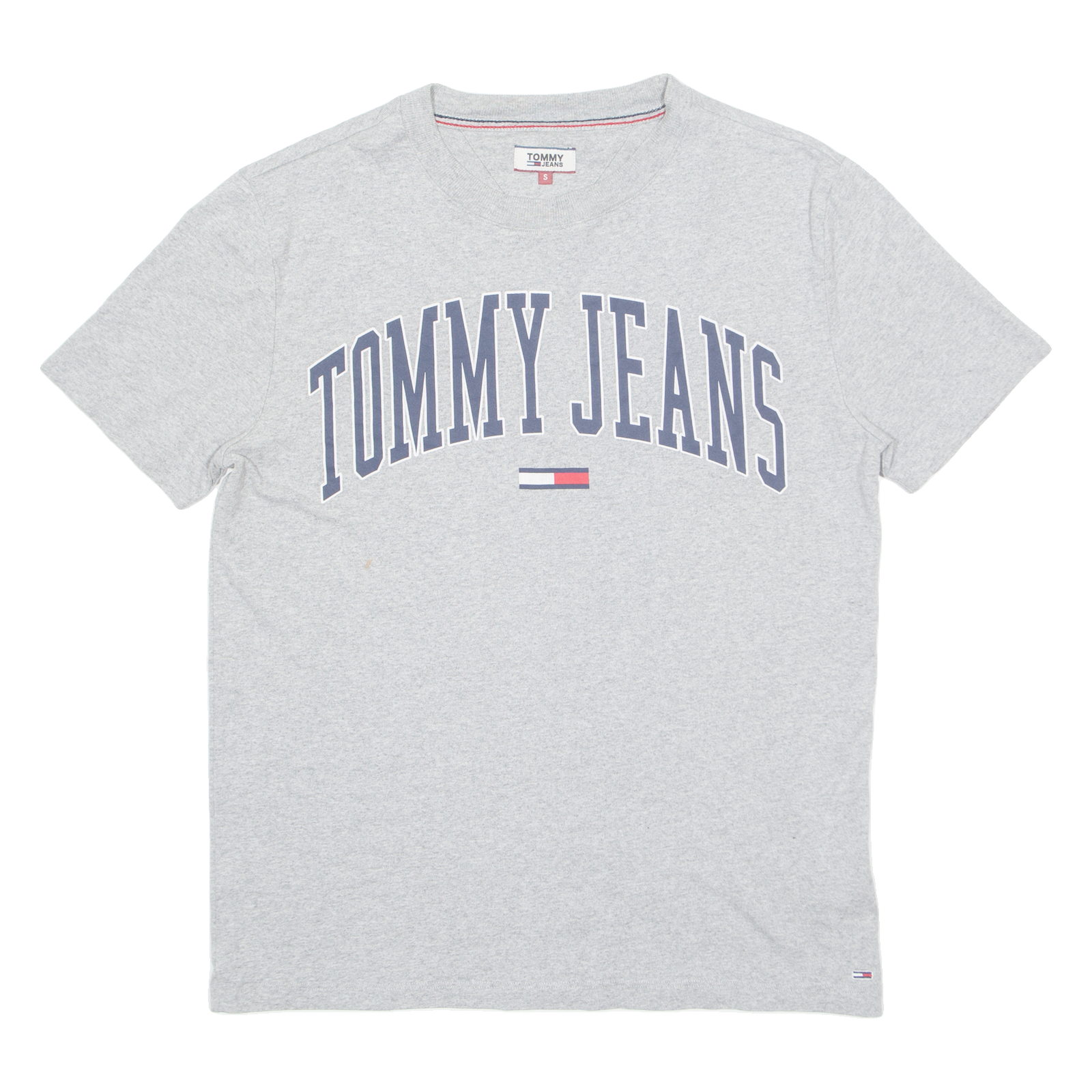 TOMMY HILFIGER Mens T-Shirt Grey S Refurbished - N/A refurbished available on Cerqular