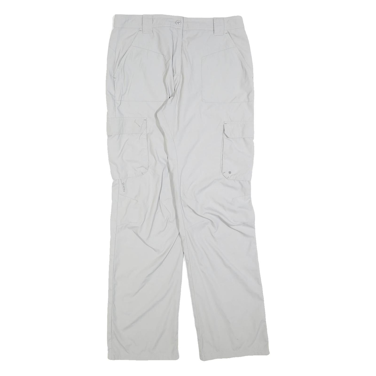 Buy QUECHA Womens Relaxed Light Grey Polyester Blend Cargo Trousers W30 L30 Refurbished - $20.79 QUECHA Womens Relaxed Light Grey Polyester Blend Cargo Trousers W30 L30 Refurbished - N/A refurbished available on Cerqular