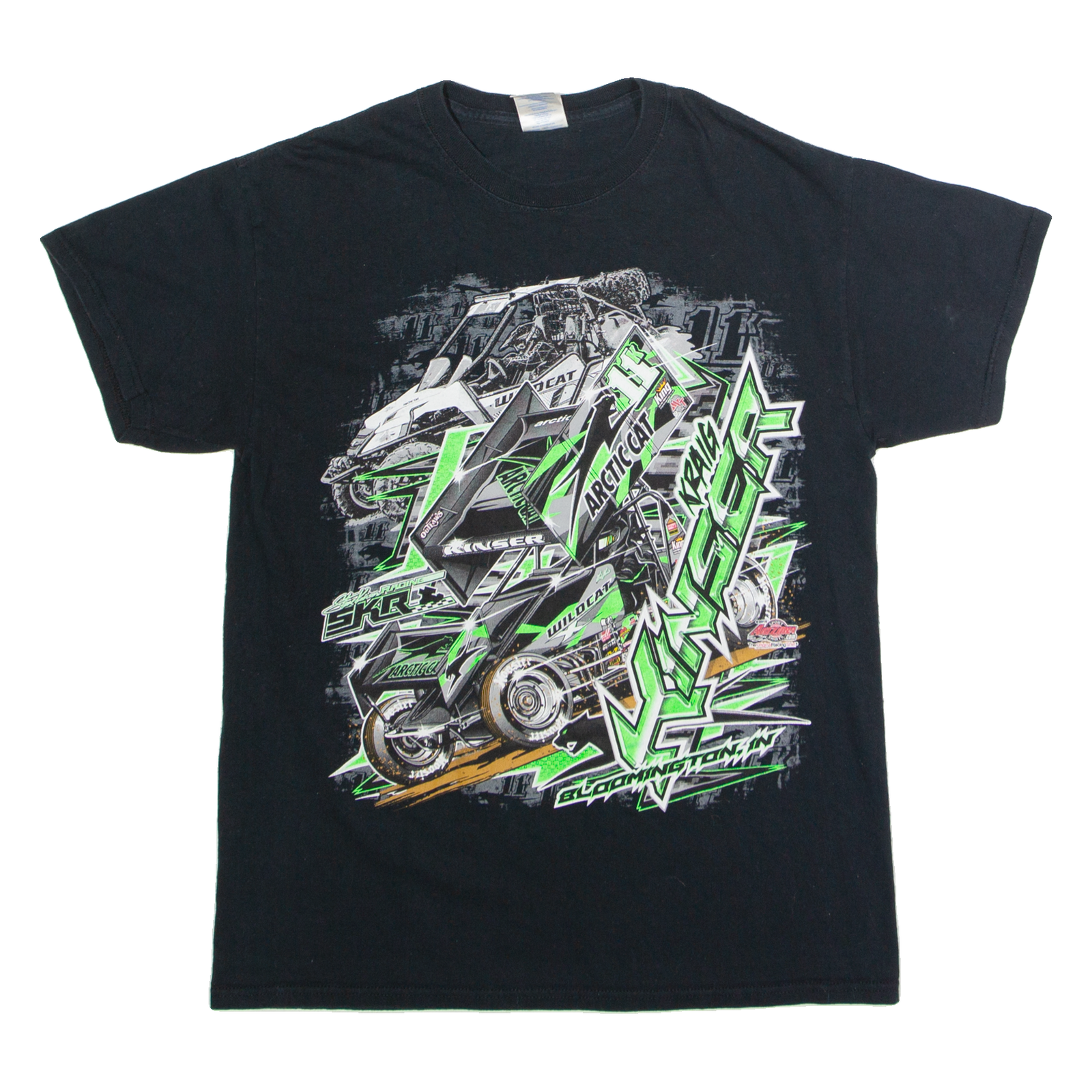 Buy GILDAN Kraig Kinser #11 Dirt Racing Mens T-Shirt Black USA Crew Neck M Refurbished - $25.99 GILDAN Kraig Kinser #11 Dirt Racing Mens T-Shirt Black USA Crew Neck M Refurbished - N/A refurbished available on Cerqular