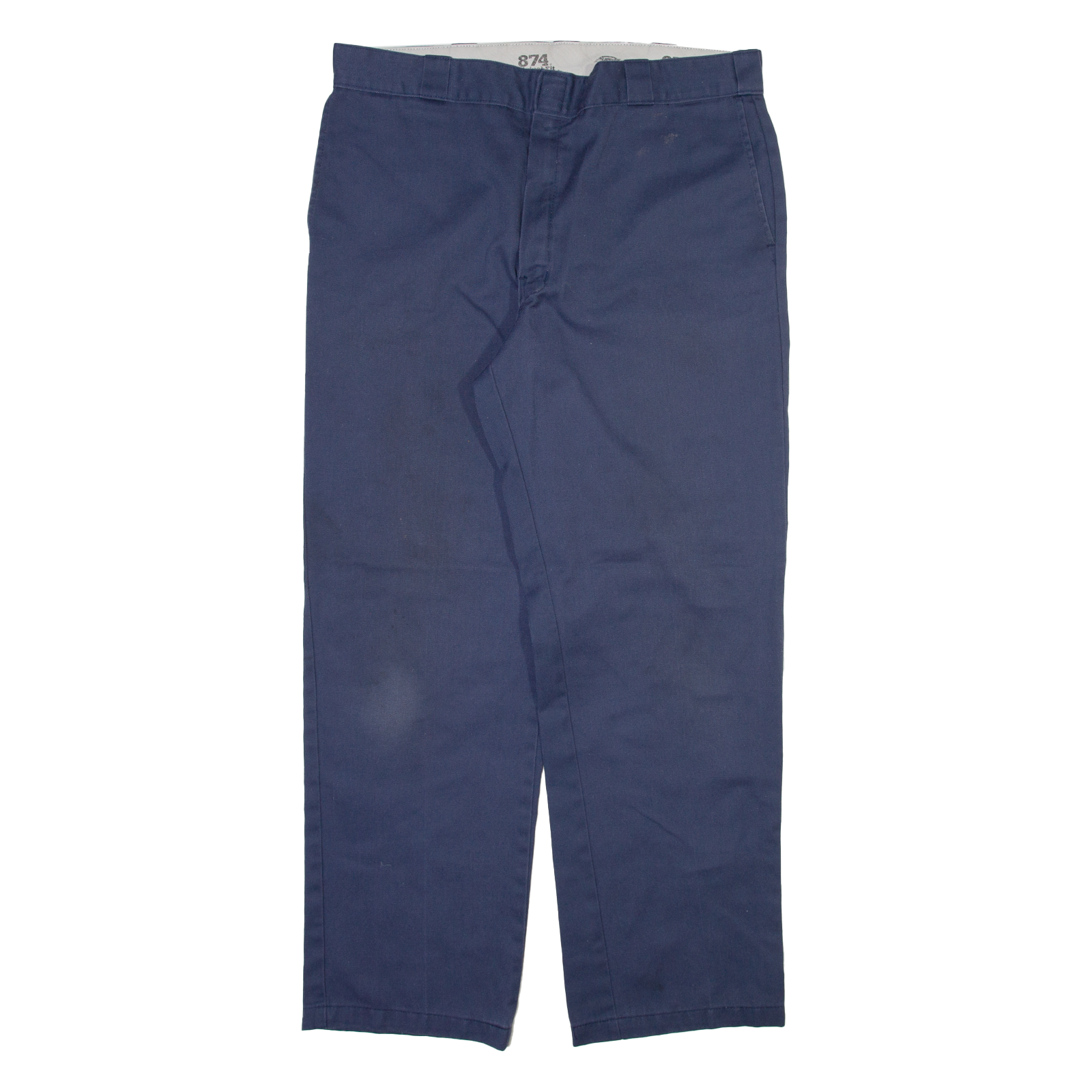 DICKIES 874 Workwear Mens Trousers Blue Regular Straight W38 L32 Refurbished - N/A refurbished available on Cerqular