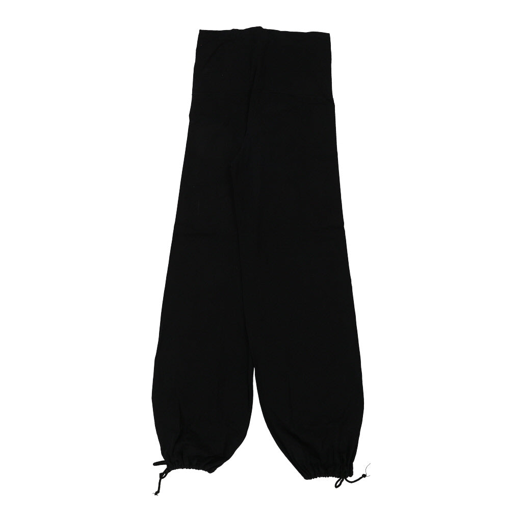 Freddy Trousers - Large Black Cotton Refurbished - Thrifted (note: this is a term often used to describe second- refurbished available on Cerqular