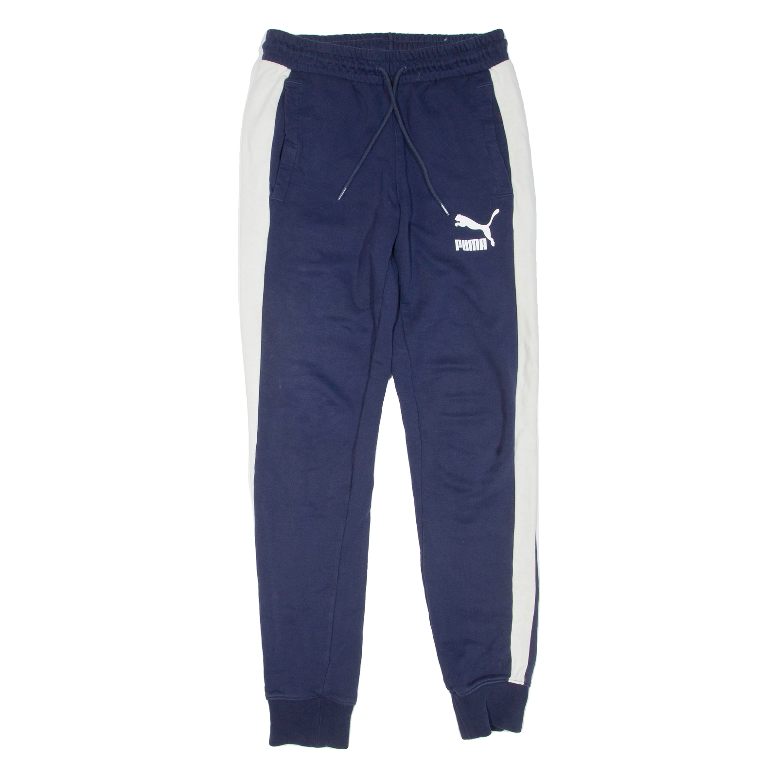 Buy PUMA Mens Joggers Blue Tapered S W28 L29 Refurbished - $23.39 PUMA Mens Joggers Blue Tapered S W28 L29 Refurbished - N/A refurbished available on Cerqular