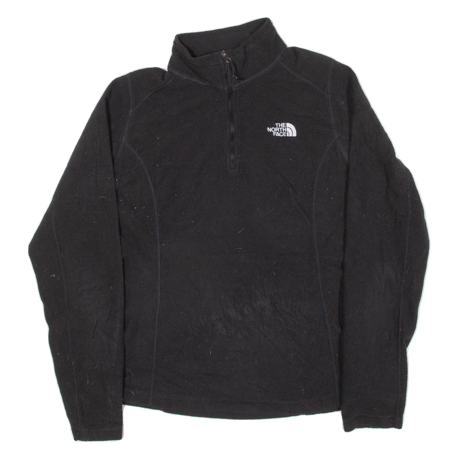 THE NORTH FACE Womens Fleece Black 1/4 Zip M Refurbished - N/A refurbished available on Cerqular