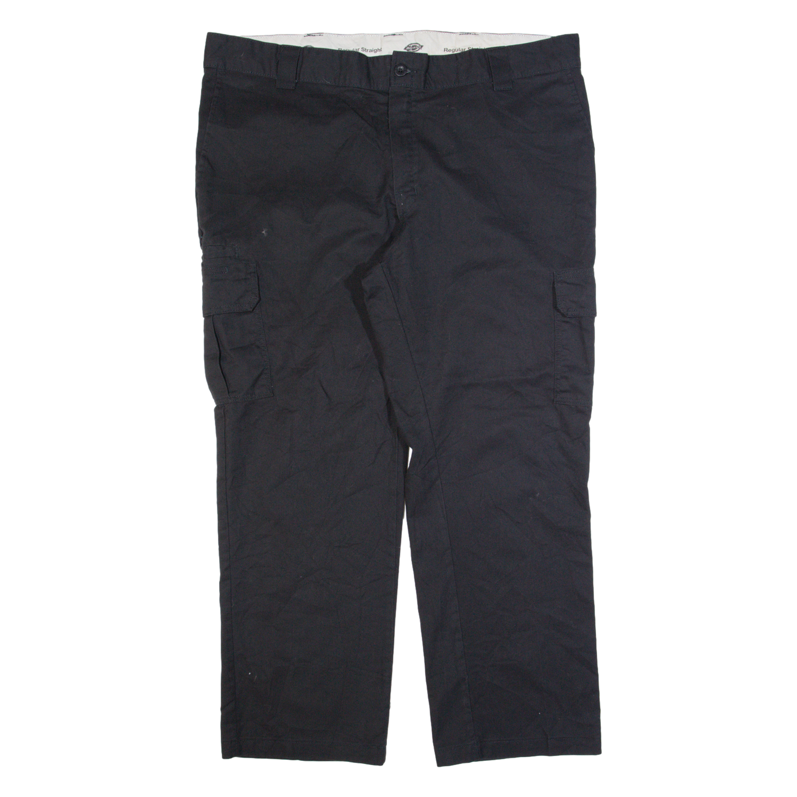 DICKIES Cargo Workwear Mens Trousers Black Regular Straight W42 L30 Refurbished - N/A refurbished available on Cerqular