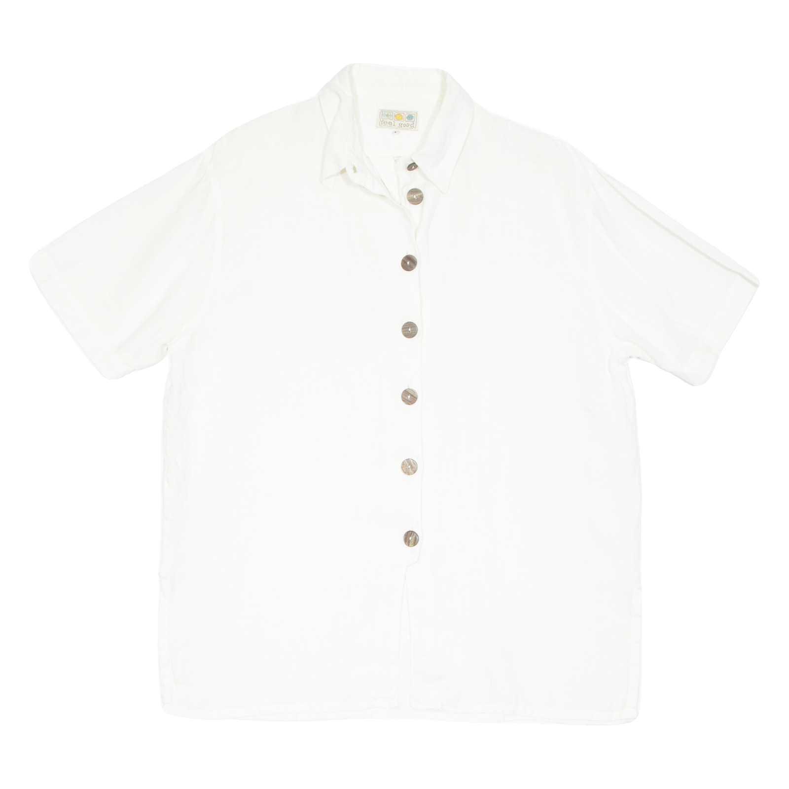 Buy FEEL GOOD Womens Blouse Beige Collared L Refurbished - $16.89 FEEL GOOD Womens Blouse Beige Collared L Refurbished - N/A refurbished available on Cerqular