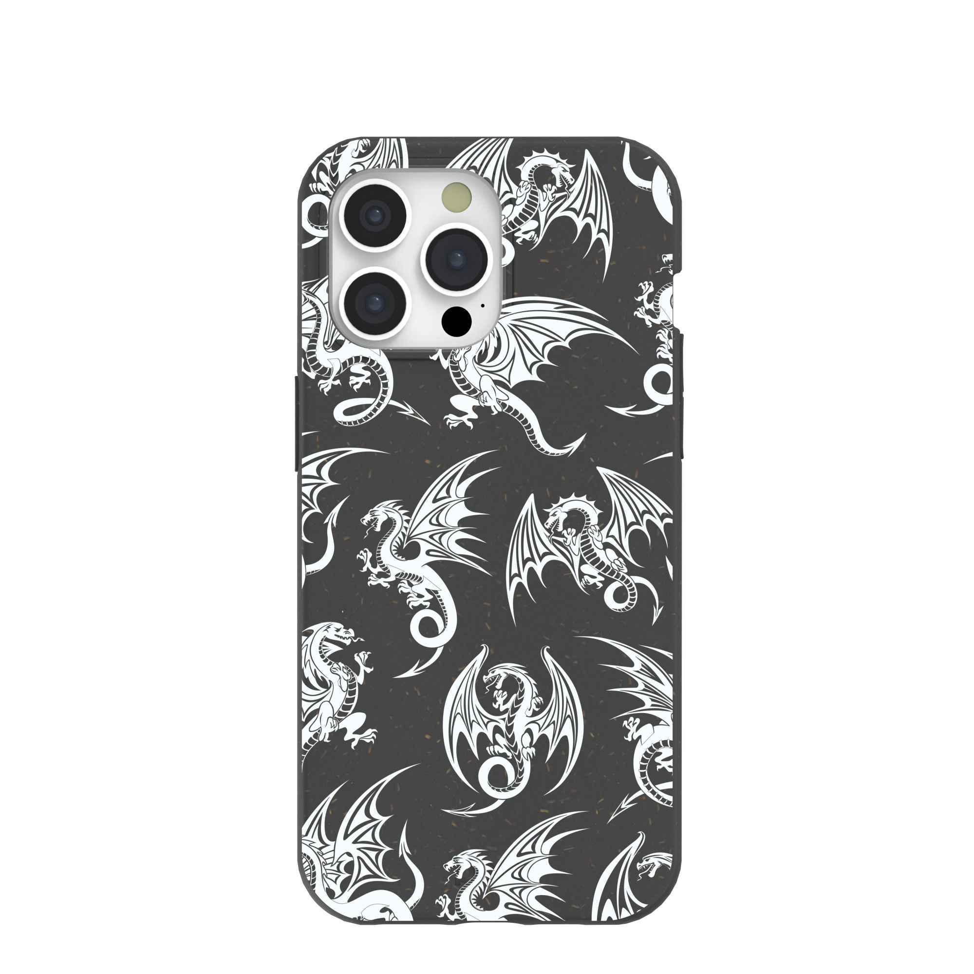 Black Mythical Dragons iPhone 15 Pro Max Case Refurbished - Pela Case refurbished available on Cerqular