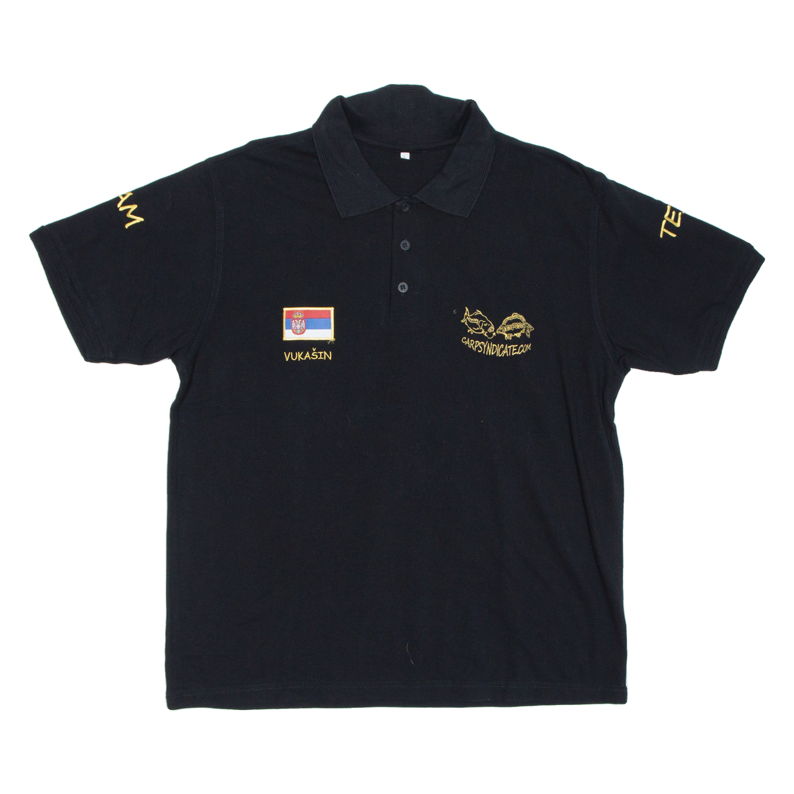 Mens Polo Shirt Black L Refurbished - N/A refurbished available on Cerqular