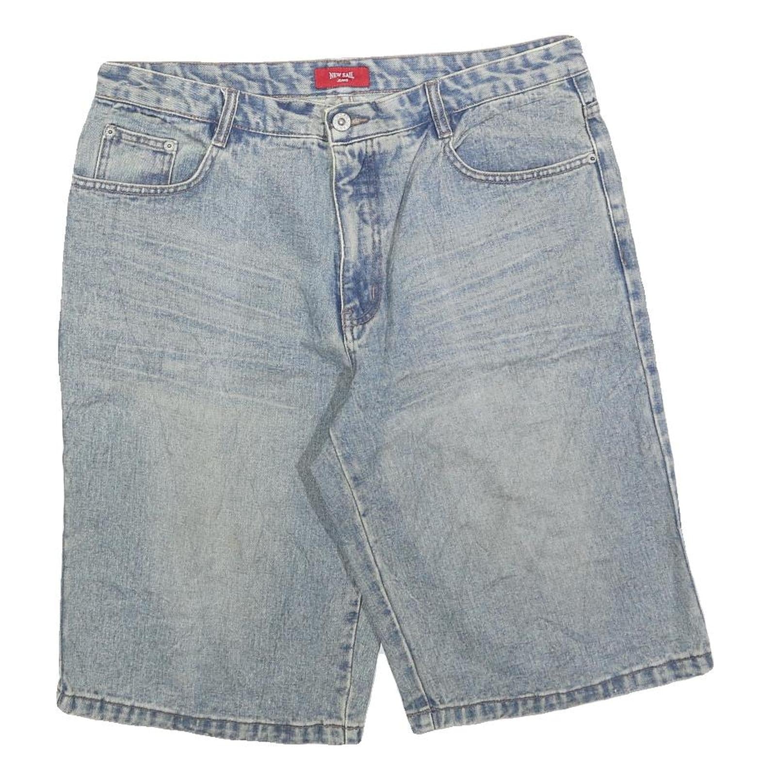 Buy NEW SAIL Mens Shorts Blue Denim Casual M W34 Cotton Blend Relaxed Fit Refurbished - $15.59 NEW SAIL Mens Shorts Blue Denim Casual M W34 Cotton Blend Relaxed Fit Refurbished - N/A refurbished available on Cerqular