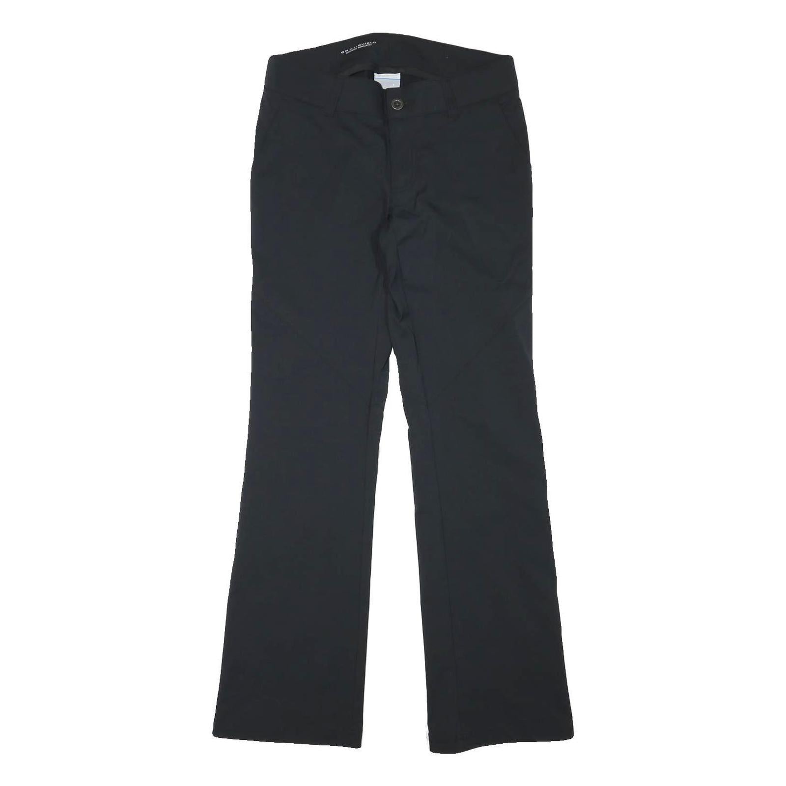 COLUMBIA Womens Polyester Blend Black Regular Straight Trousers W30 L31 Outdoor Refurbished - N/A refurbished available on Cerqular