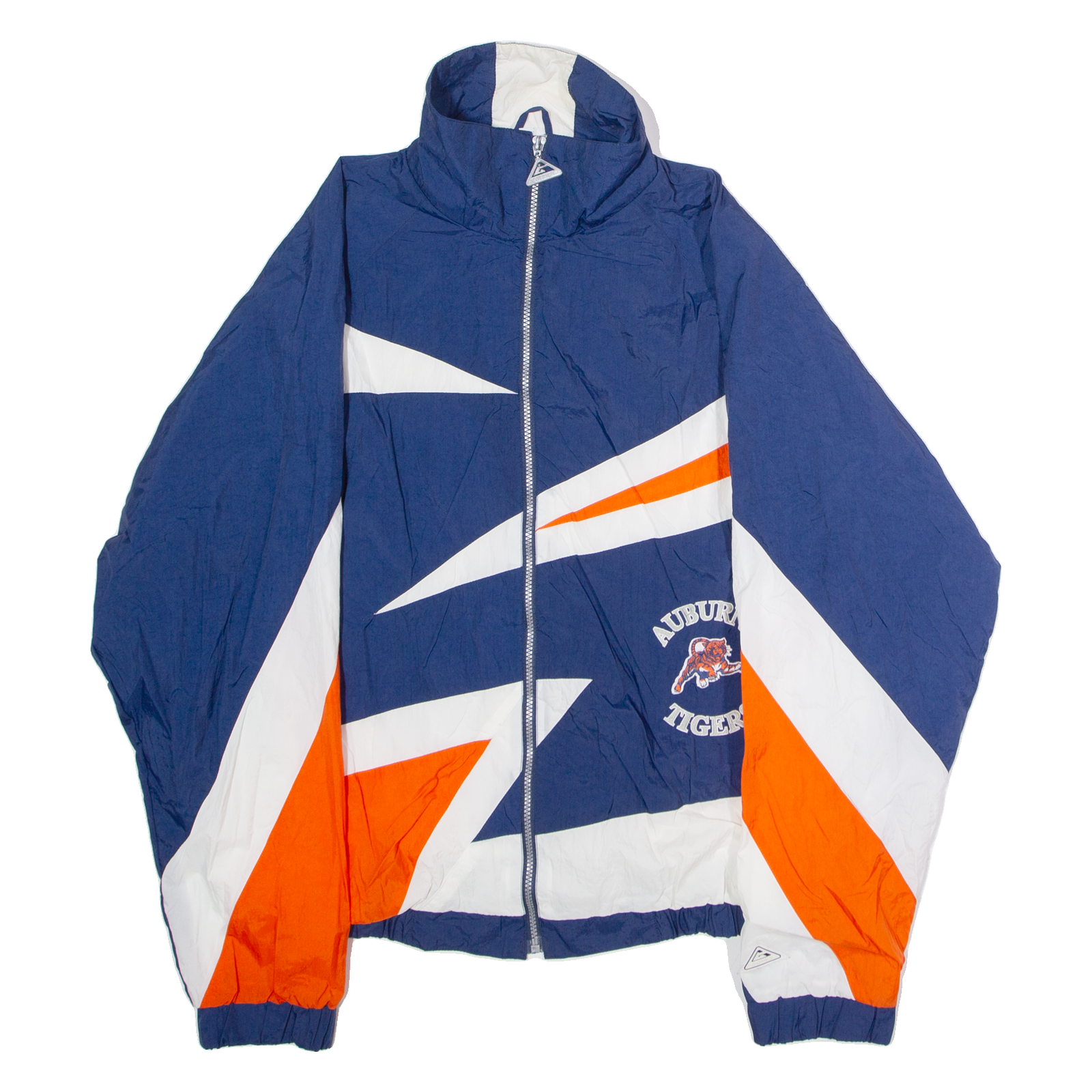 GENUINE STUFF Auburn Tigers Mens Windbreaker Jacket Blue 90s USA L Refurbished - N/A refurbished available on Cerqular