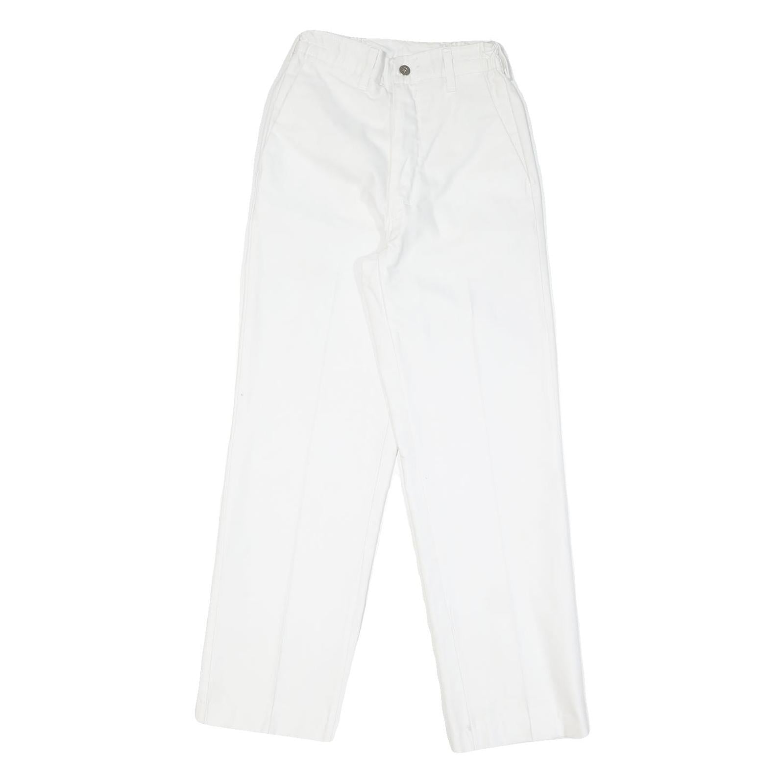Buy Womens White Cotton Blend Regular Fit Straight Leg Trousers W22 L28 Casual Zip Refurbished - $23.39 Womens White Cotton Blend Regular Fit Straight Leg Trousers W22 L28 Casual Zip Refurbished - N/A refurbished available on Cerqular