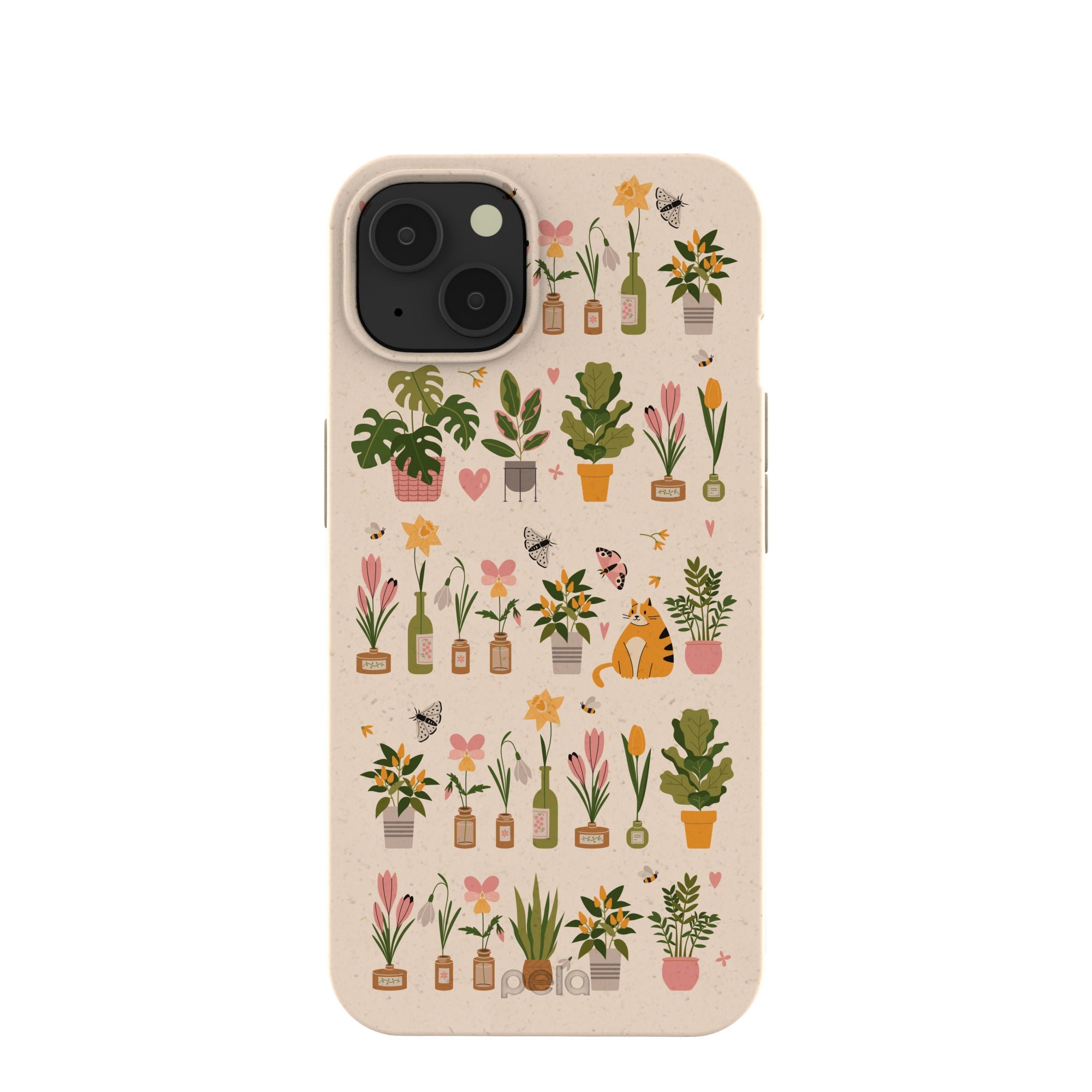 Seashell Plants and Blooms iPhone 13 Case Refurbished - Pela Case refurbished available on Cerqular