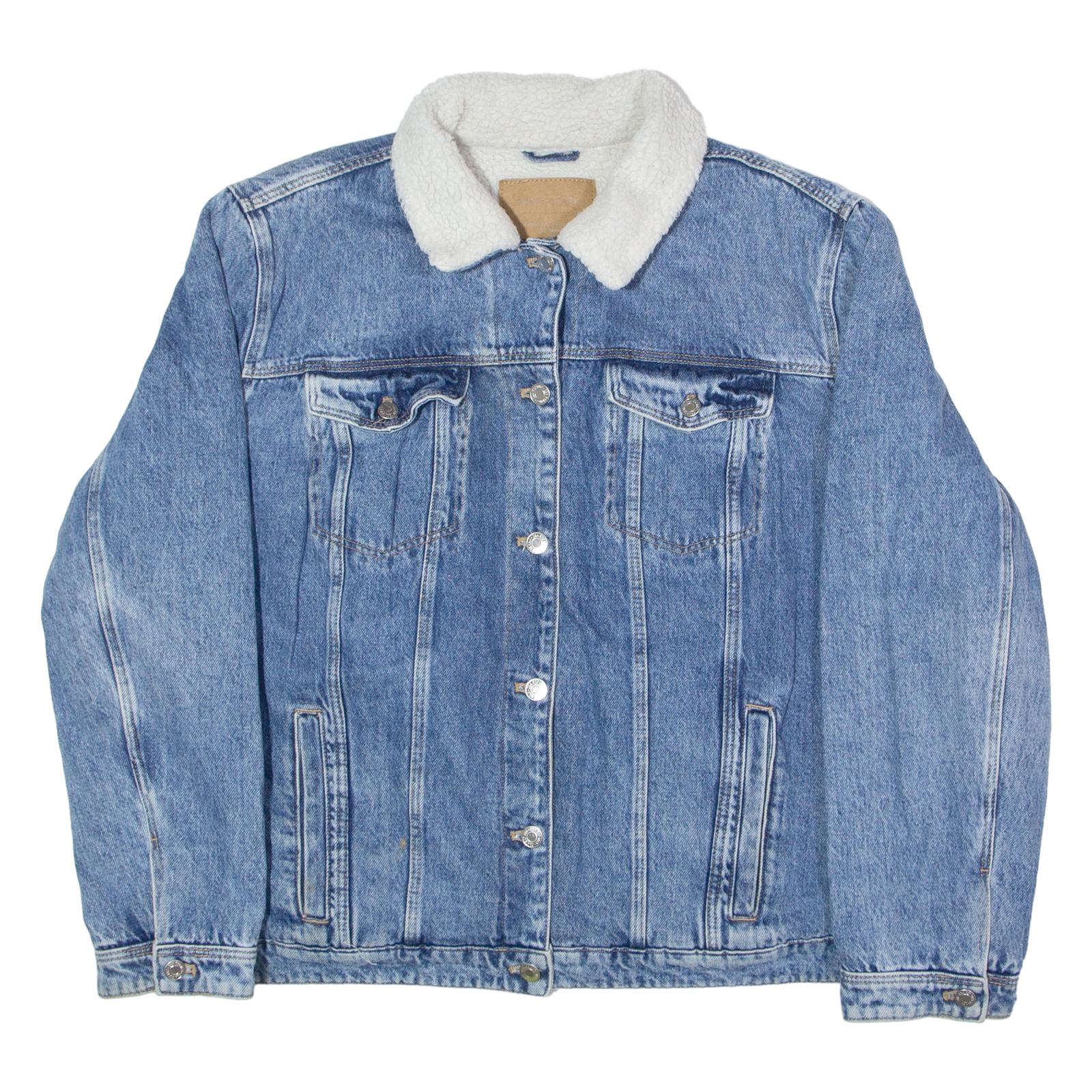 Buy MADE TO LAST Womens Sherpa Lined Denim Jacket Blue XL Refurbished - $46.79 MADE TO LAST Womens Sherpa Lined Denim Jacket Blue XL Refurbished - N/A refurbished available on Cerqular