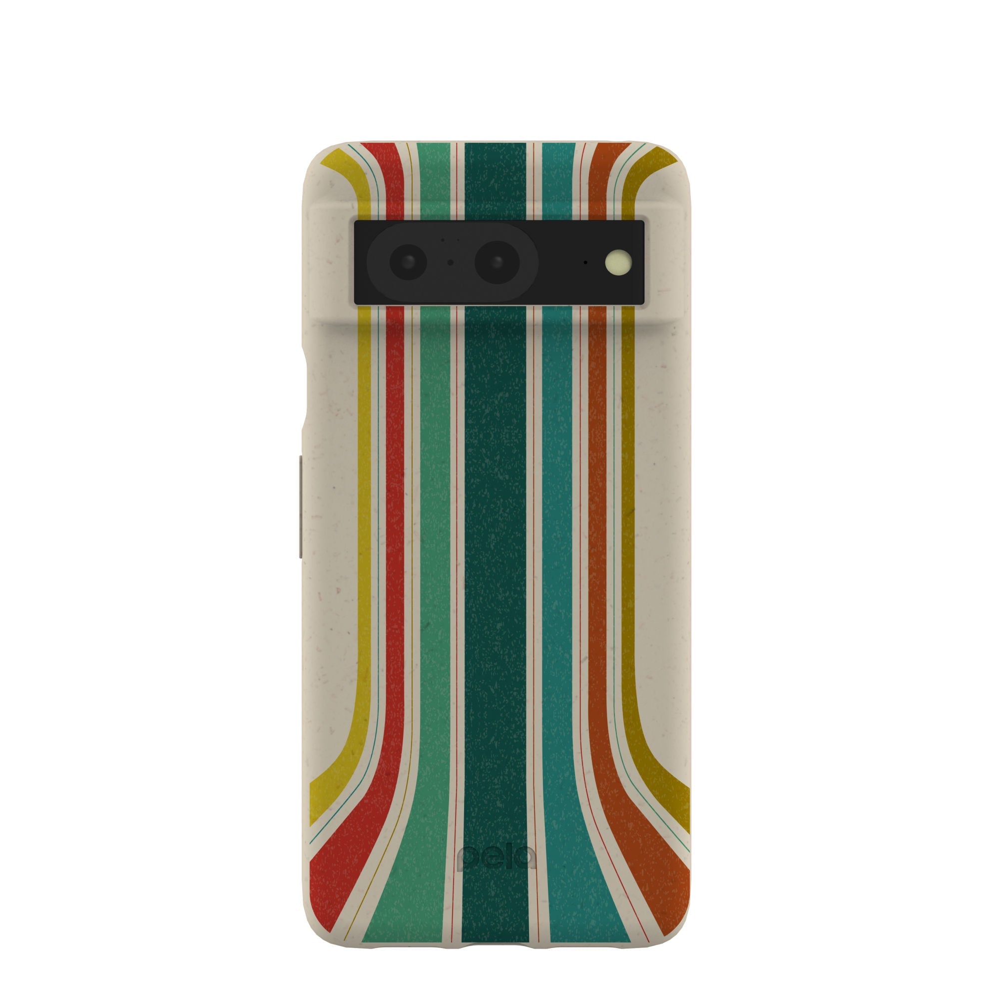 London Fog Retro Lines Google Pixel 8 Case Refurbished - Pela Case refurbished available on Cerqular
