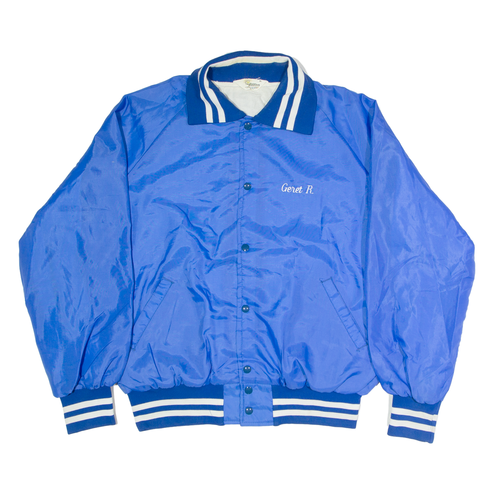 GEM SPORTSWEAR Mens Varsity Jacket Blue USA XL Refurbished - N/A refurbished available on Cerqular