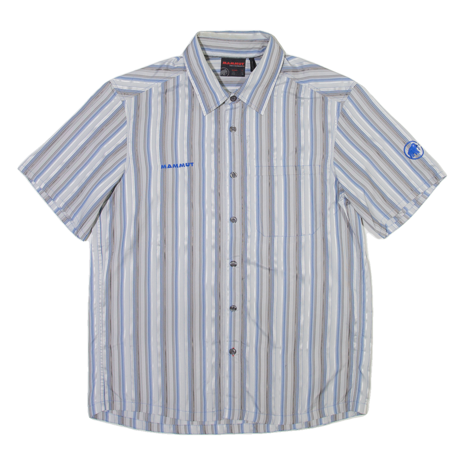 Buy MAMMUT Mens Shirt Blue Striped L Refurbished - $36.39 MAMMUT Mens Shirt Blue Striped L Refurbished - N/A refurbished available on Cerqular