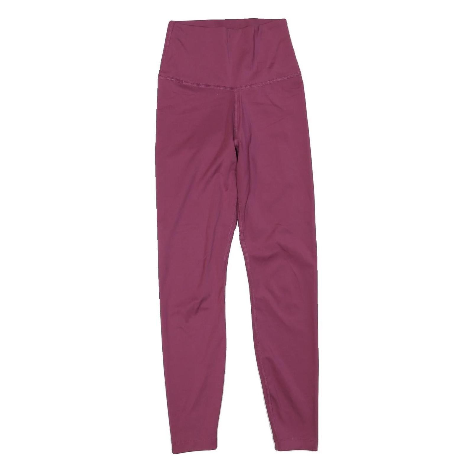 NIKE Womens Joggers Purple XS W20 L25 Slim Tapered High Waist Athletic Refurbished - N/A refurbished available on Cerqular