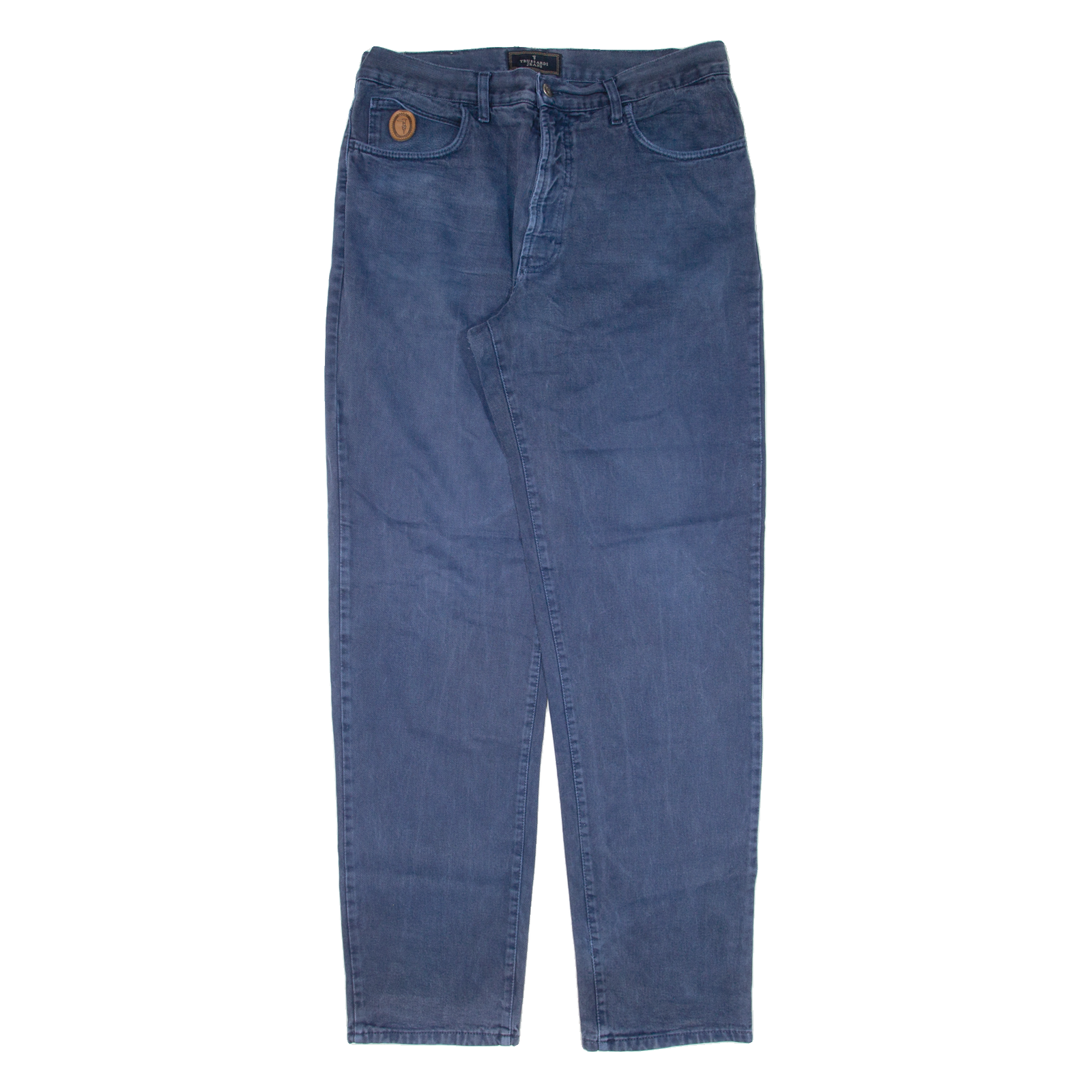 TRUSSARDI JEANS Mens Jeans Blue Regular Straight W35 L34 Refurbished - N/A refurbished available on Cerqular