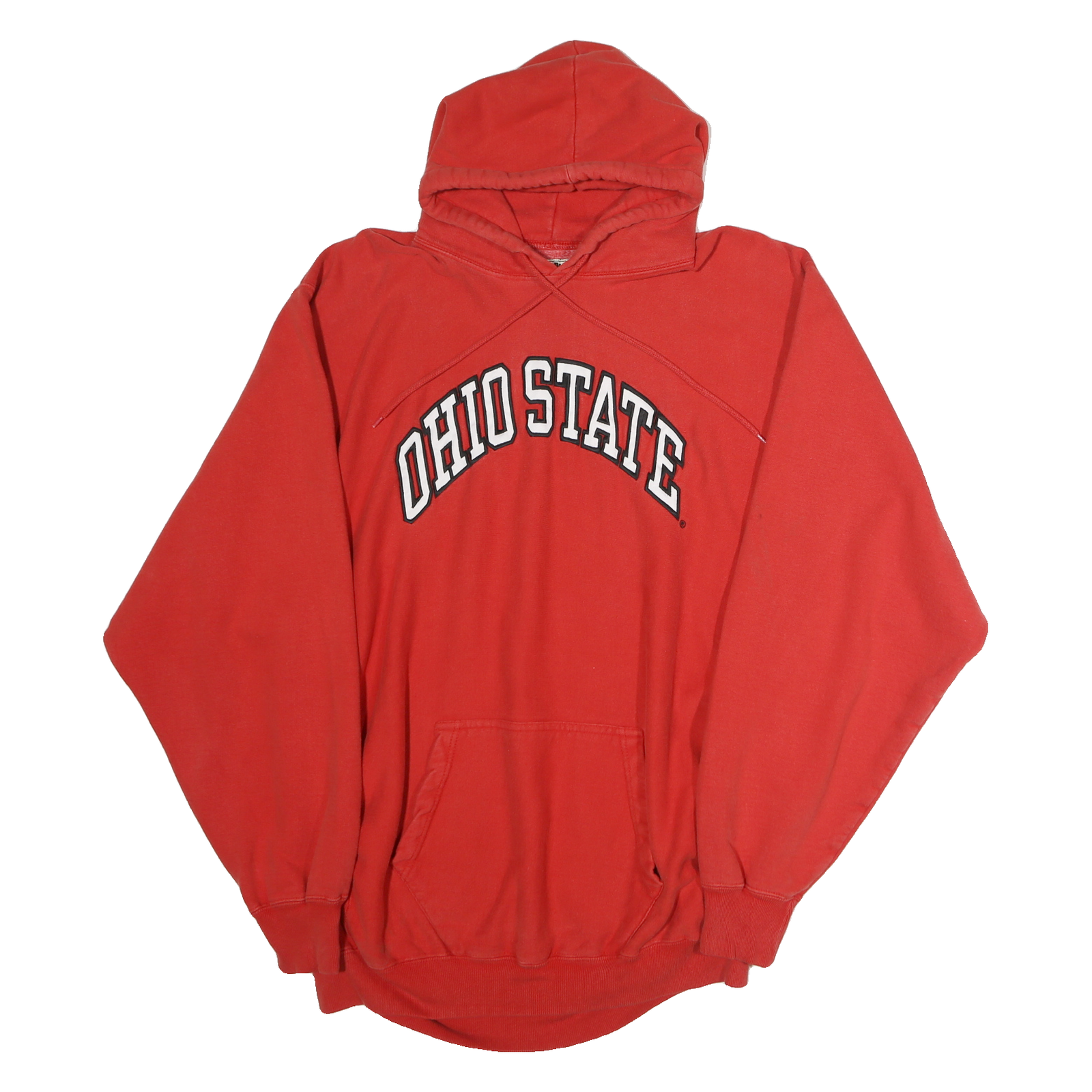 STEVE & BARRY Mens Red Ohio State Hoodie XL Casual Cotton Sweatshirt Pullover Refurbished - N/A refurbished available on Cerqular
