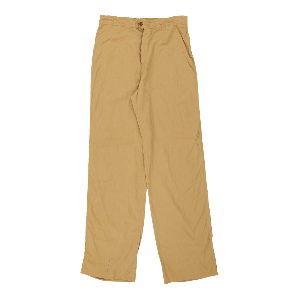 Colmar Trousers - 32W 33L Beige Cotton Refurbished - Thrifted (note: this is a term often used to describe second- refurbished available on Cerqular