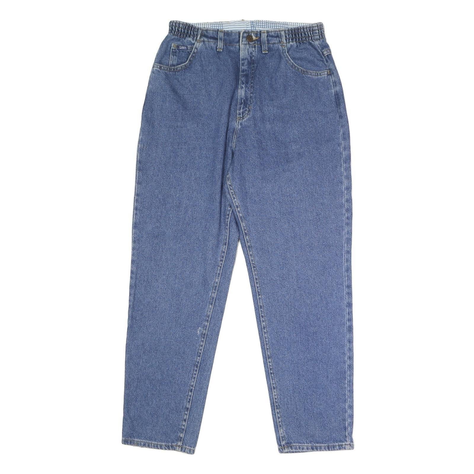 LEE Womens Regular Blue Denim Rinse Jeans W30 L29 Classic Fit Zip Closure Refurbished - N/A refurbished available on Cerqular