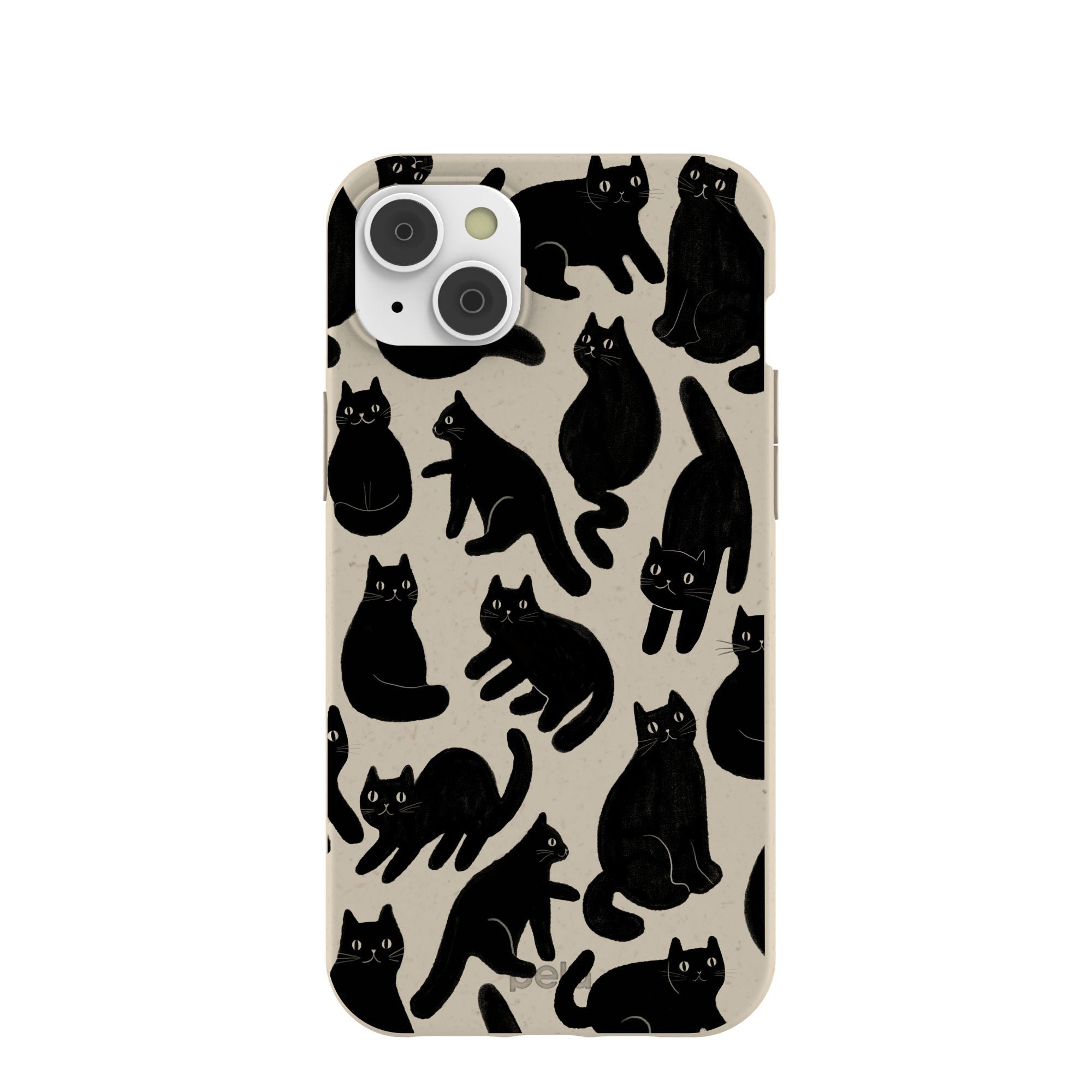 London Fog Night Meowers iPhone 14 Plus Case Refurbished - Pela Case refurbished available on Cerqular