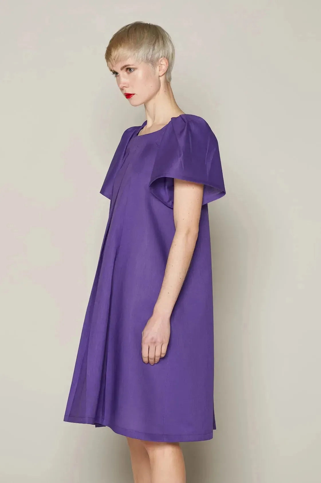 Jackie Dress (Purple) | size: M Refurbished - N/A refurbished available on Cerqular
