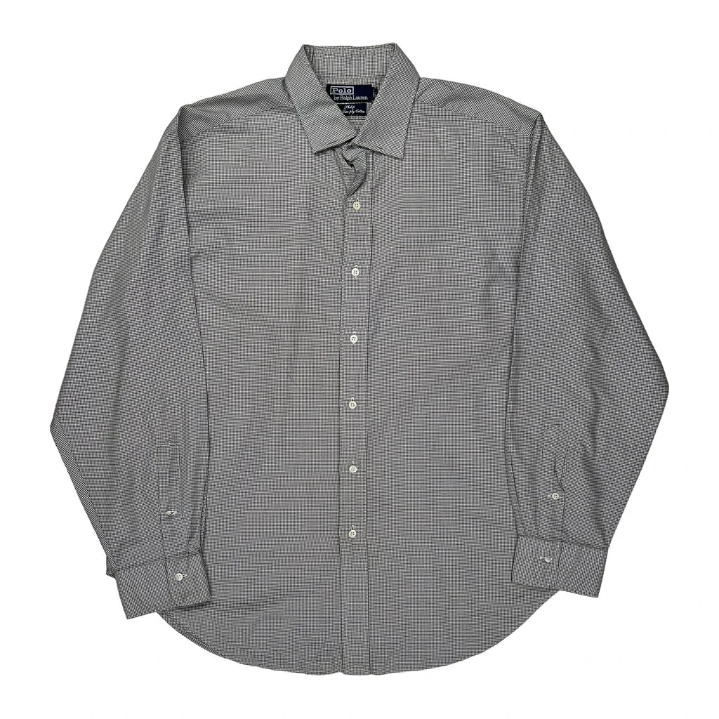 Buy Polo By Ralph Lauren Checked Shirt - XL Grey Cotton Refurbished - $38.85 Polo By Ralph Lauren Checked Shirt - XL Grey Cotton Refurbished - Thrifted (note: this is a term often used to describe second- refurbished available on Cerqular