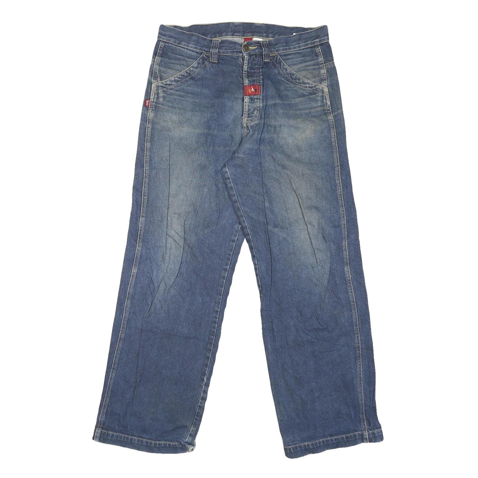 TIPSTER Mens Relaxed Blue Denim Jeans W31 L31 Button Closure Casual Wear Refurbished - N/A refurbished available on Cerqular