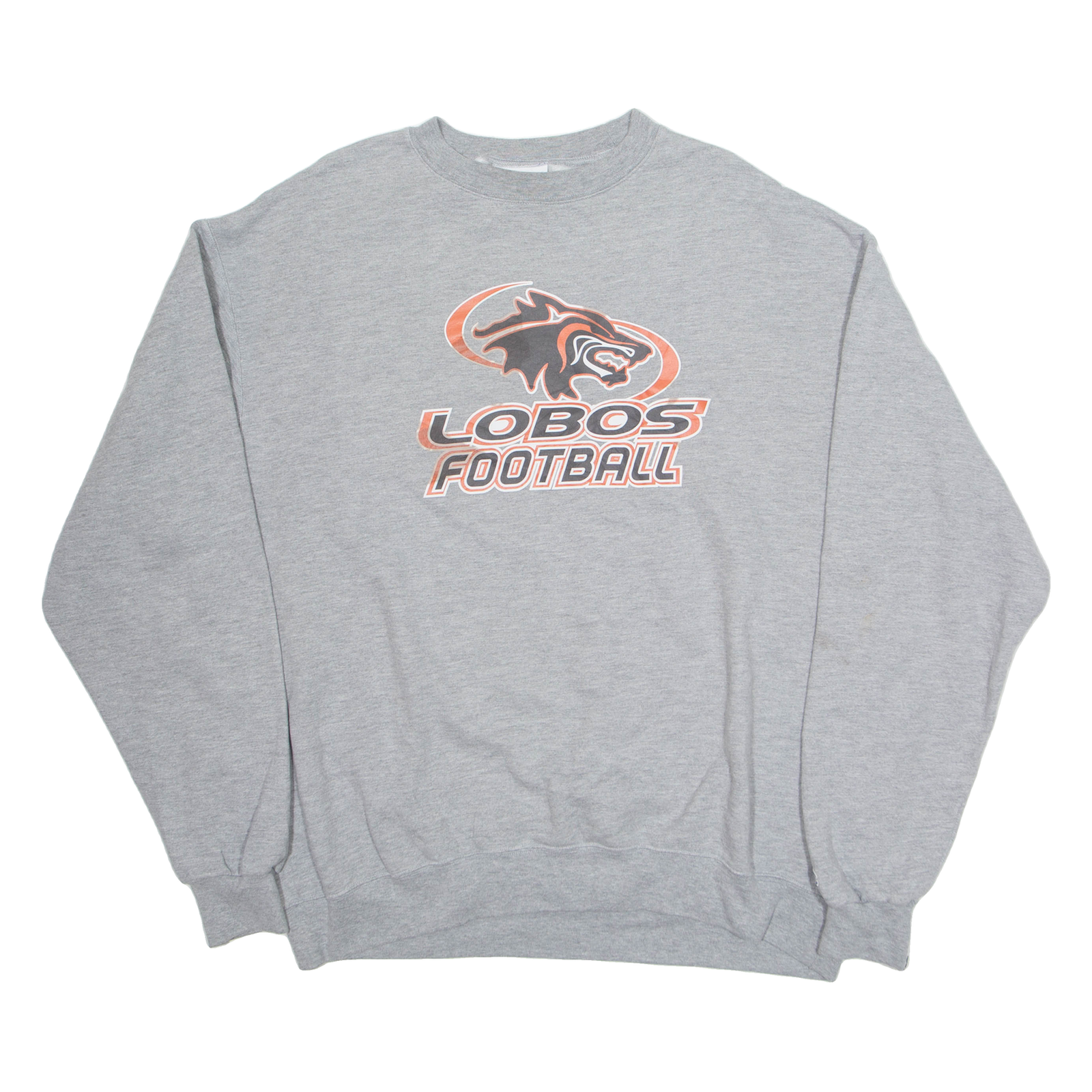 CHAMPION New Mexico Lobos Football Mens Sweatshirt Grey USA XL Refurbished - N/A refurbished available on Cerqular