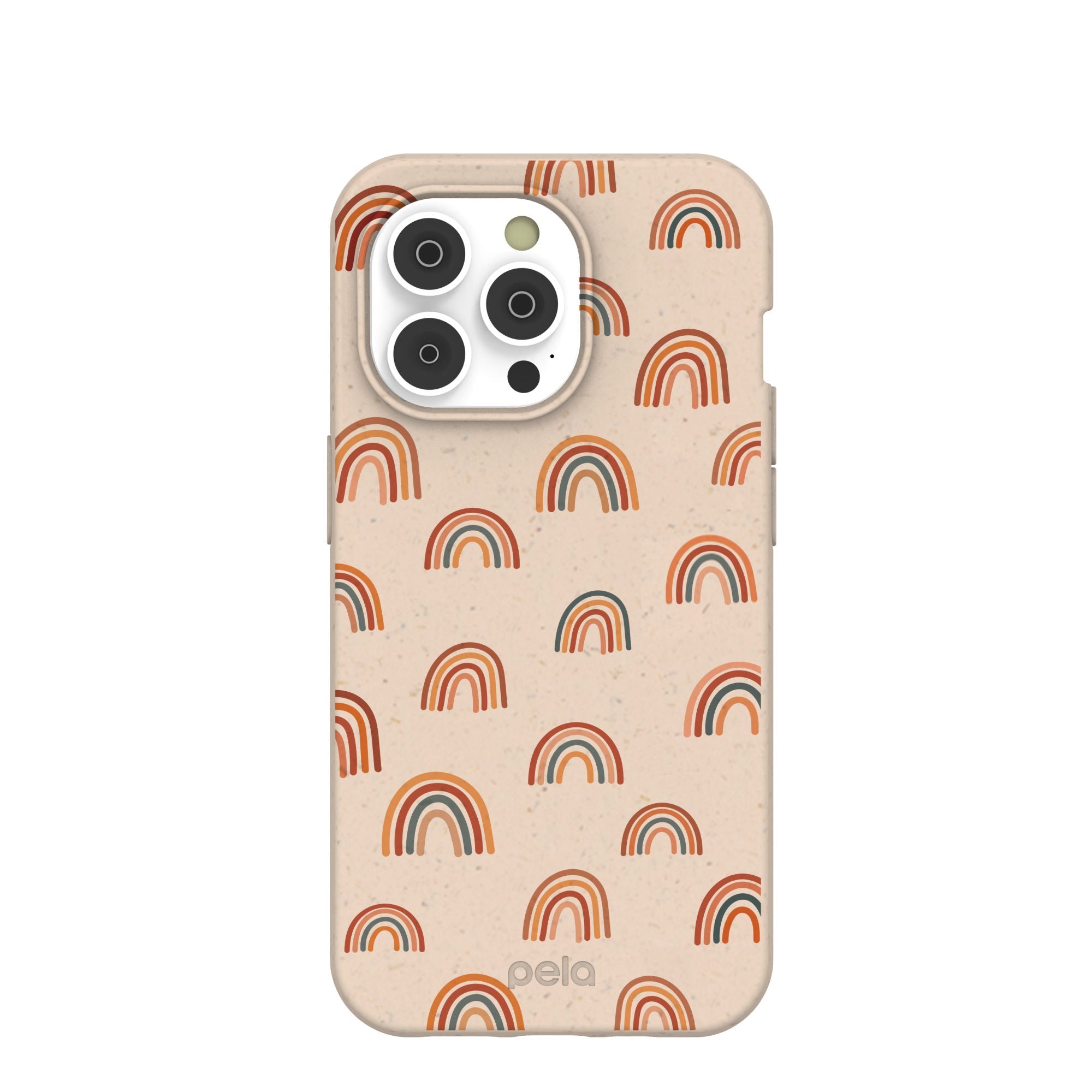 Seashell Good Vibes iPhone 14 Pro Case Refurbished - Pela Case refurbished available on Cerqular