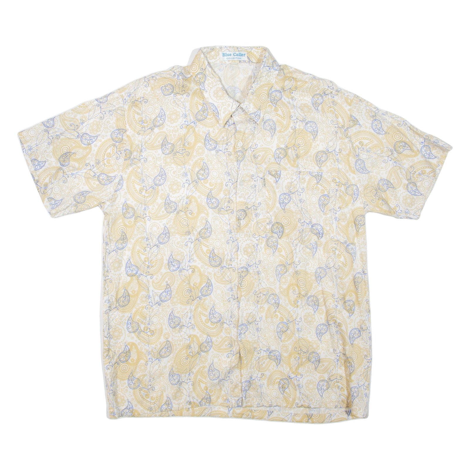 Buy BLUE COLLAR COLLECTION Mens Shirt Yellow Paisley XL Refurbished - $18.19 BLUE COLLAR COLLECTION Mens Shirt Yellow Paisley XL Refurbished - N/A refurbished available on Cerqular