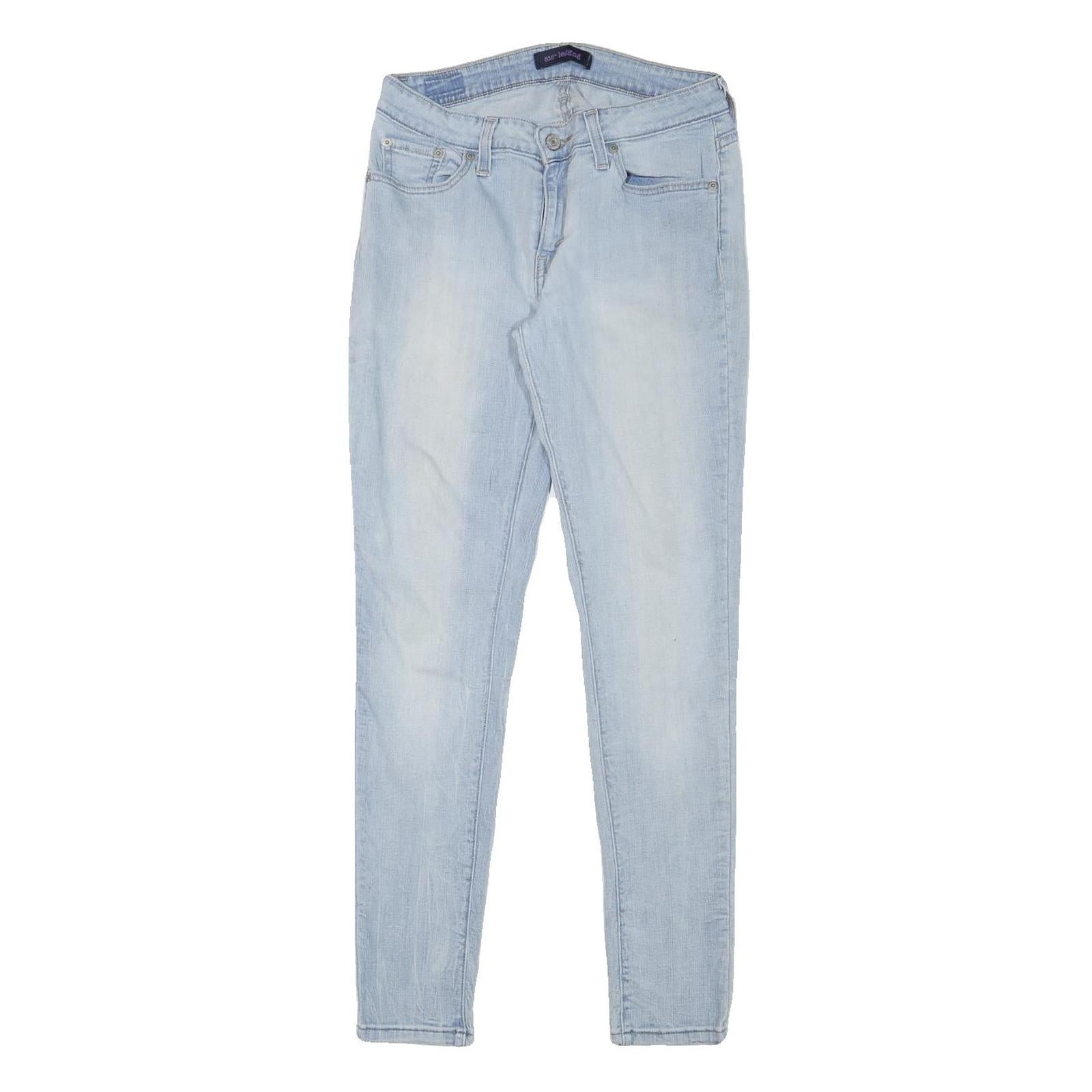 LEVI'S Womens Jeans Blue Slim Skinny Denim Light W28 L29 Elastic Cotton Blend Refurbished - N/A refurbished available on Cerqular