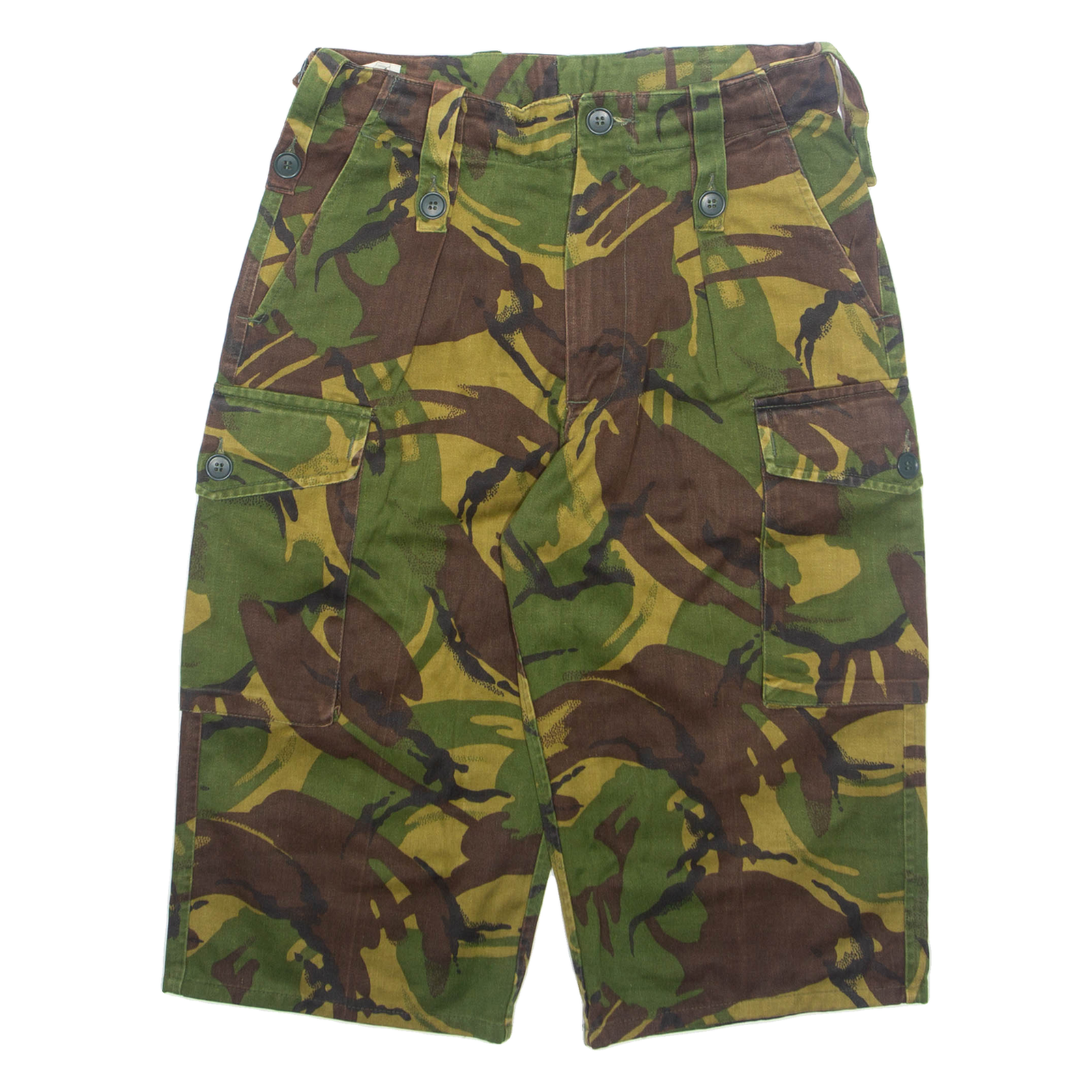 Mens Cargo Shorts Green Camouflage M W28 Refurbished - N/A refurbished available on Cerqular