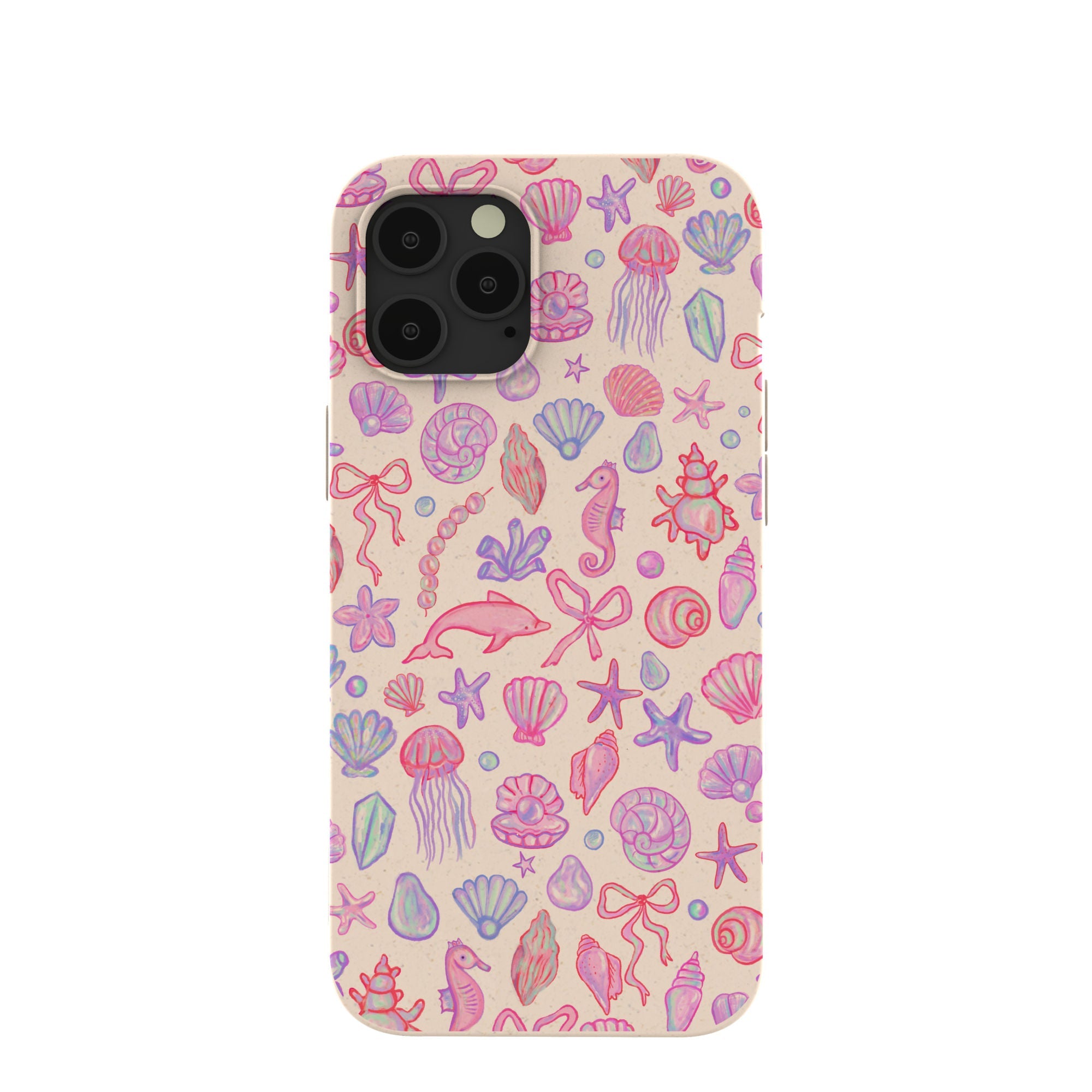 Seashell Mermaid Dreams iPhone 12 Pro Max Case Refurbished - Pela Case refurbished available on Cerqular