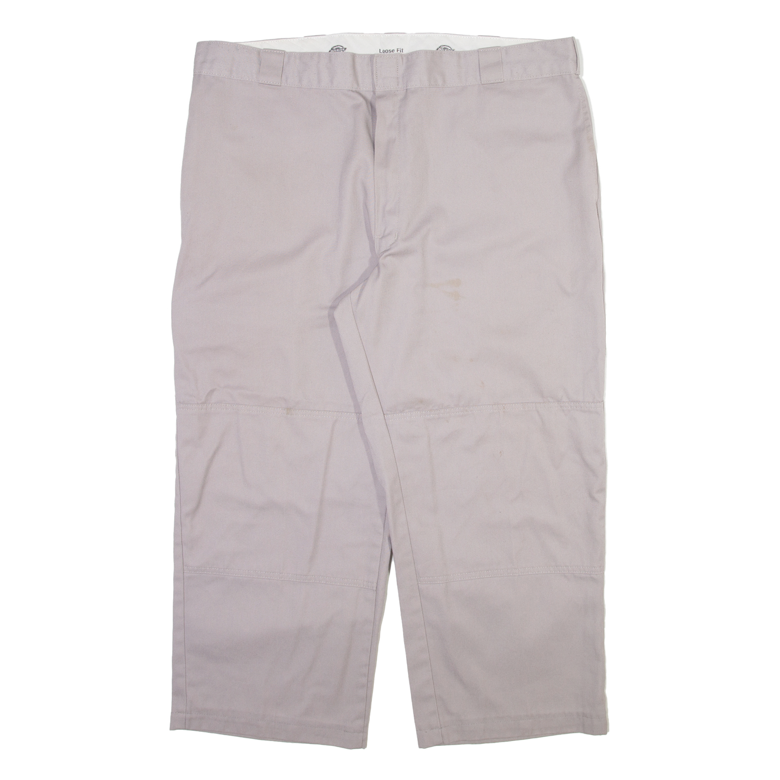 DICKIES Mens Trousers Grey Loose Straight W42 L25 Refurbished - N/A refurbished available on Cerqular
