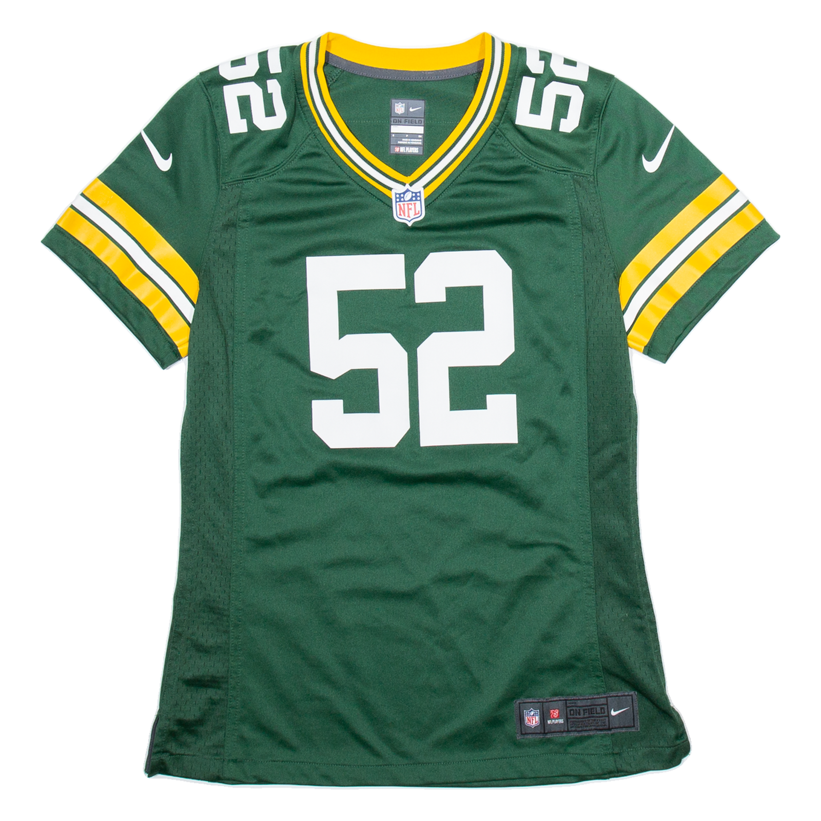 NIKE Green Bay Packers 52 Matthews Mens Jersey Green USA V-Neck S Refurbished - N/A refurbished available on Cerqular