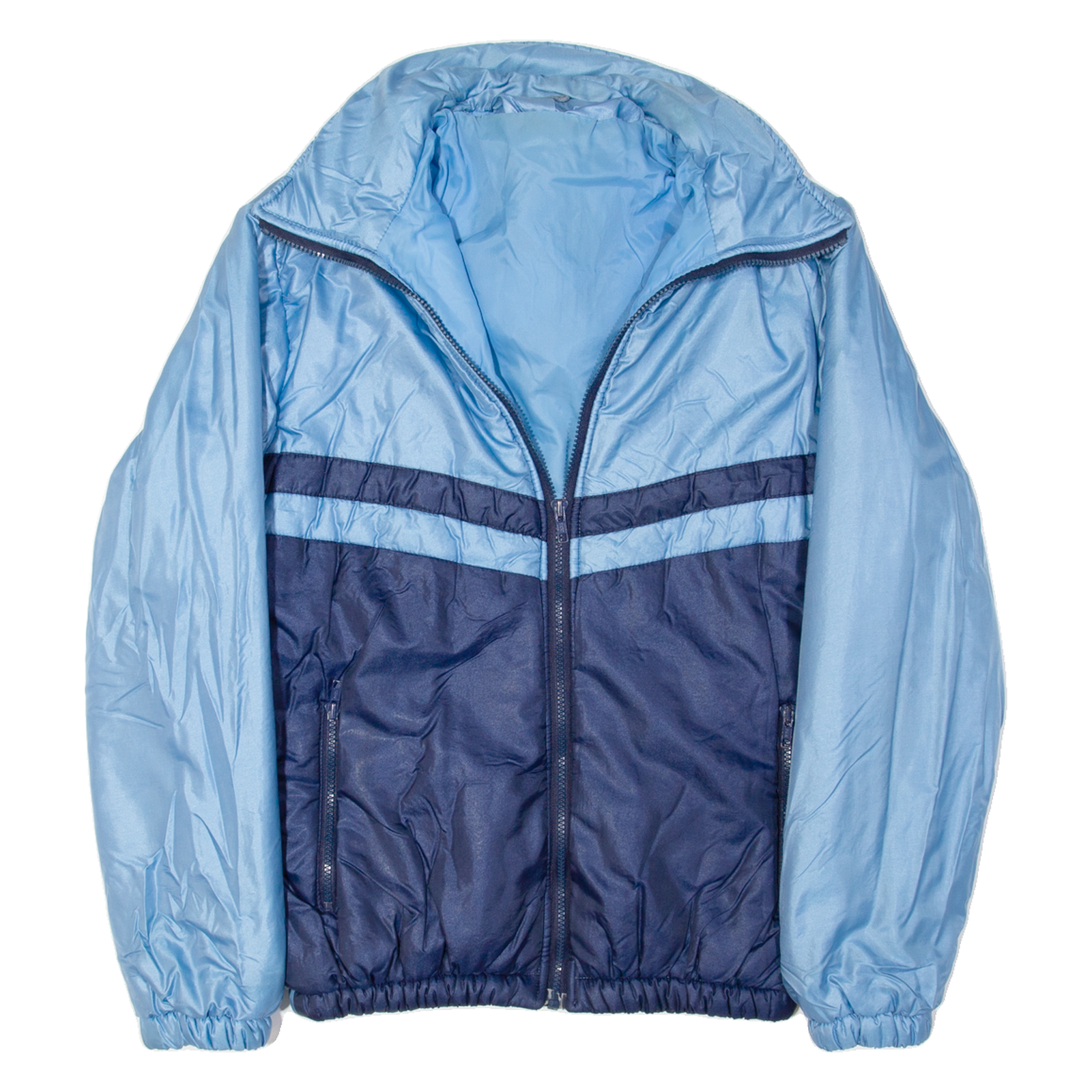 Mens Jacket Blue Hooded M Refurbished - N/A refurbished available on Cerqular