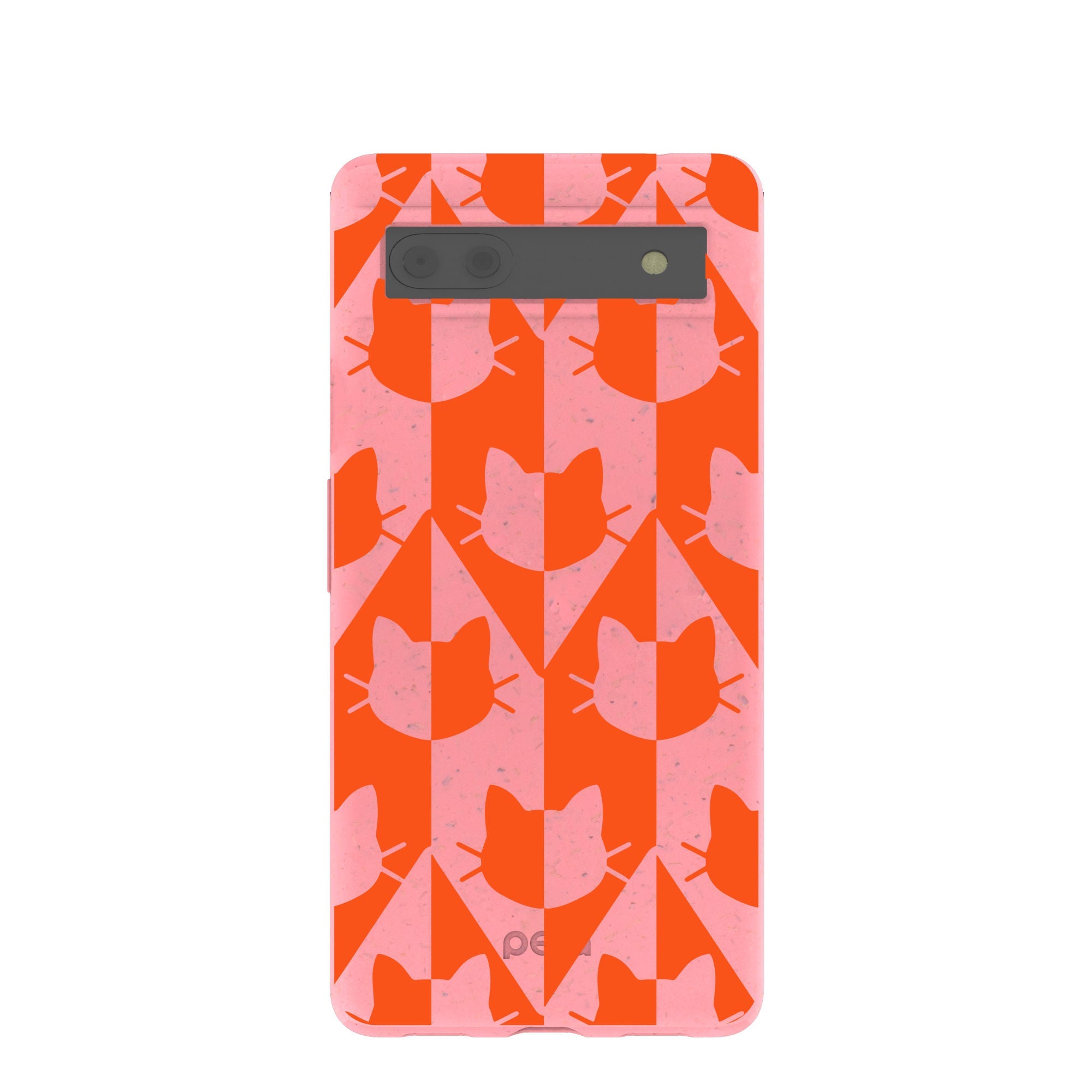 Bubblegum Pink Purr Google Pixel 6a Case Refurbished - Pela Case refurbished available on Cerqular