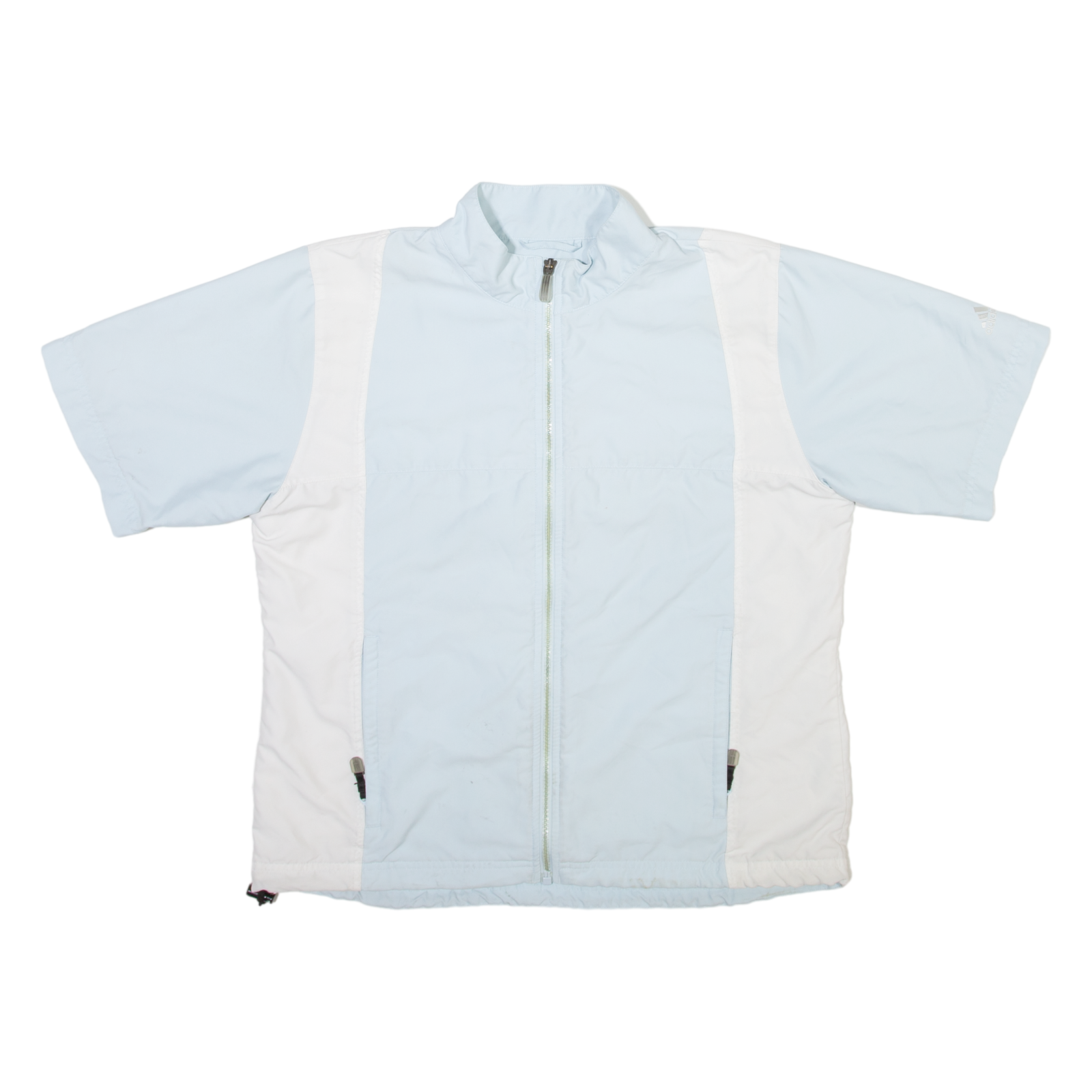 Buy ADIDAS Short Sleeve Womens Track Jacket Blue L Refurbished - $18.71 ADIDAS Short Sleeve Womens Track Jacket Blue L Refurbished - N/A refurbished available on Cerqular