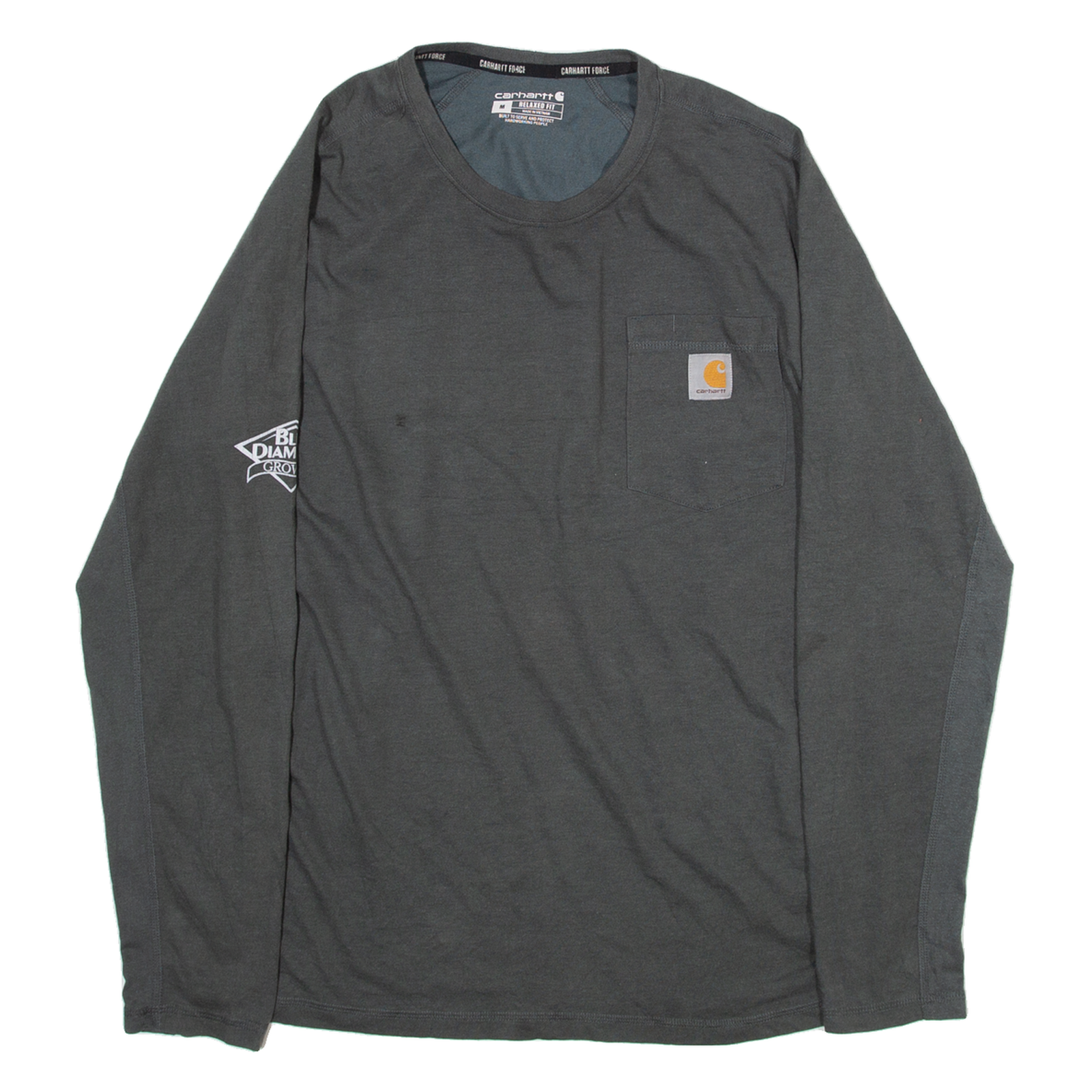 Buy CARHARTT Relaxed Fit Mens T-Shirt Grey Long Sleeve M Refurbished - $36.39 CARHARTT Relaxed Fit Mens T-Shirt Grey Long Sleeve M Refurbished - N/A refurbished available on Cerqular