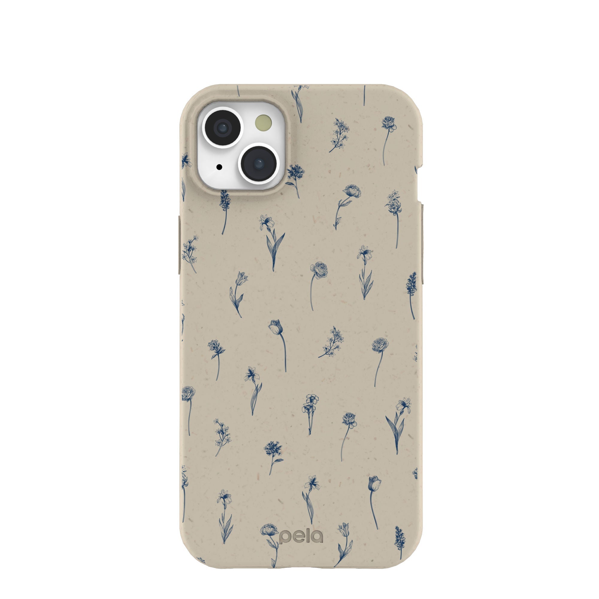 London Fog Petite Perennials iPhone 15 Plus Case Refurbished - Pela Case refurbished available on Cerqular