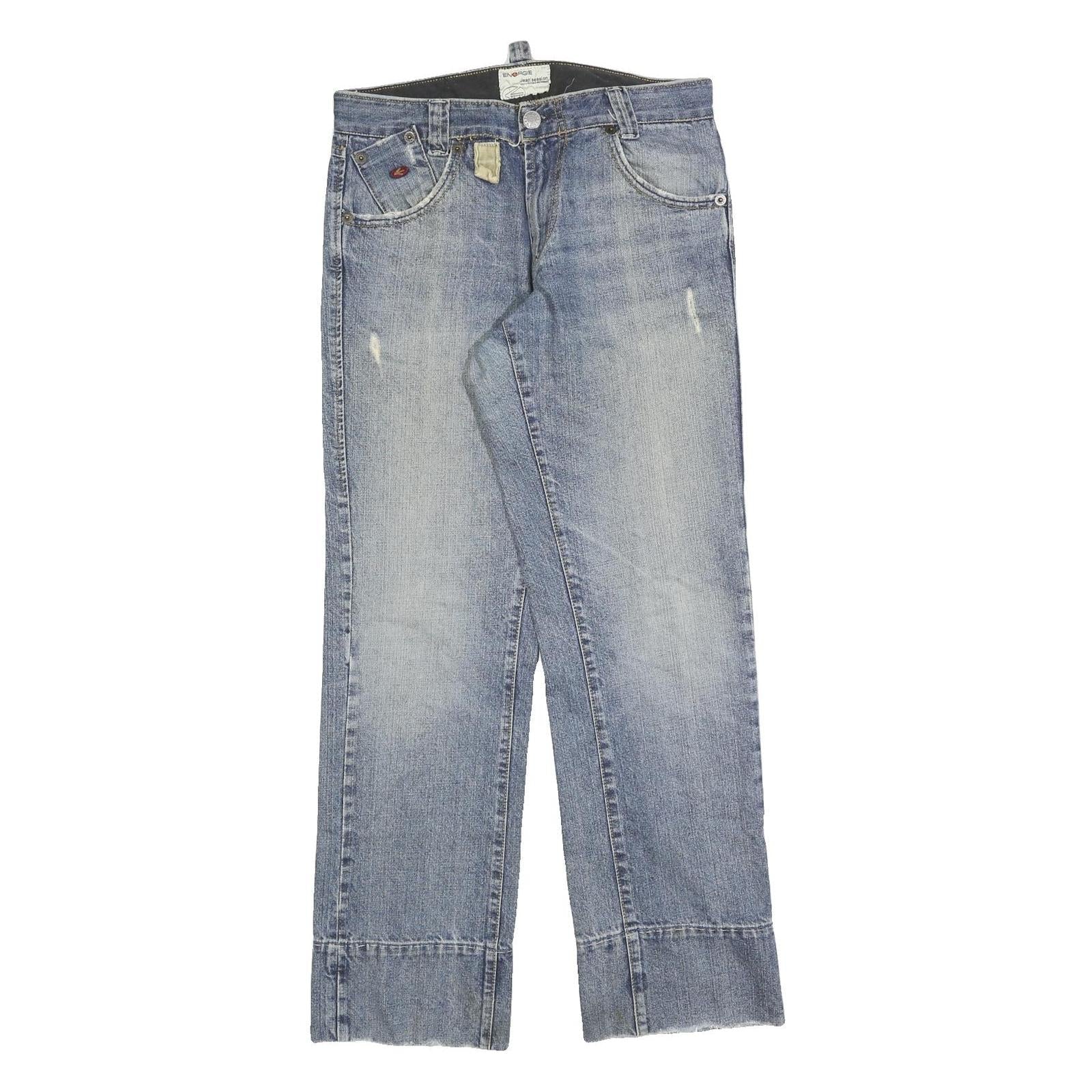 ENERGIE Mens Regular Fit Blue Denim Jeans W32 L32 Casual Zip Cotton Blend Refurbished - N/A refurbished available on Cerqular