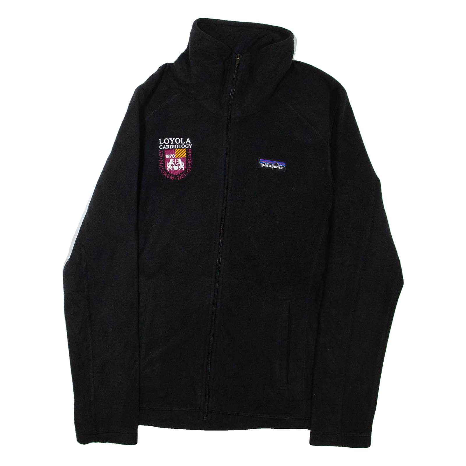 PATAGONIA Loyola Cardiology Womens Fleece Black High Neck S Refurbished - N/A refurbished available on Cerqular