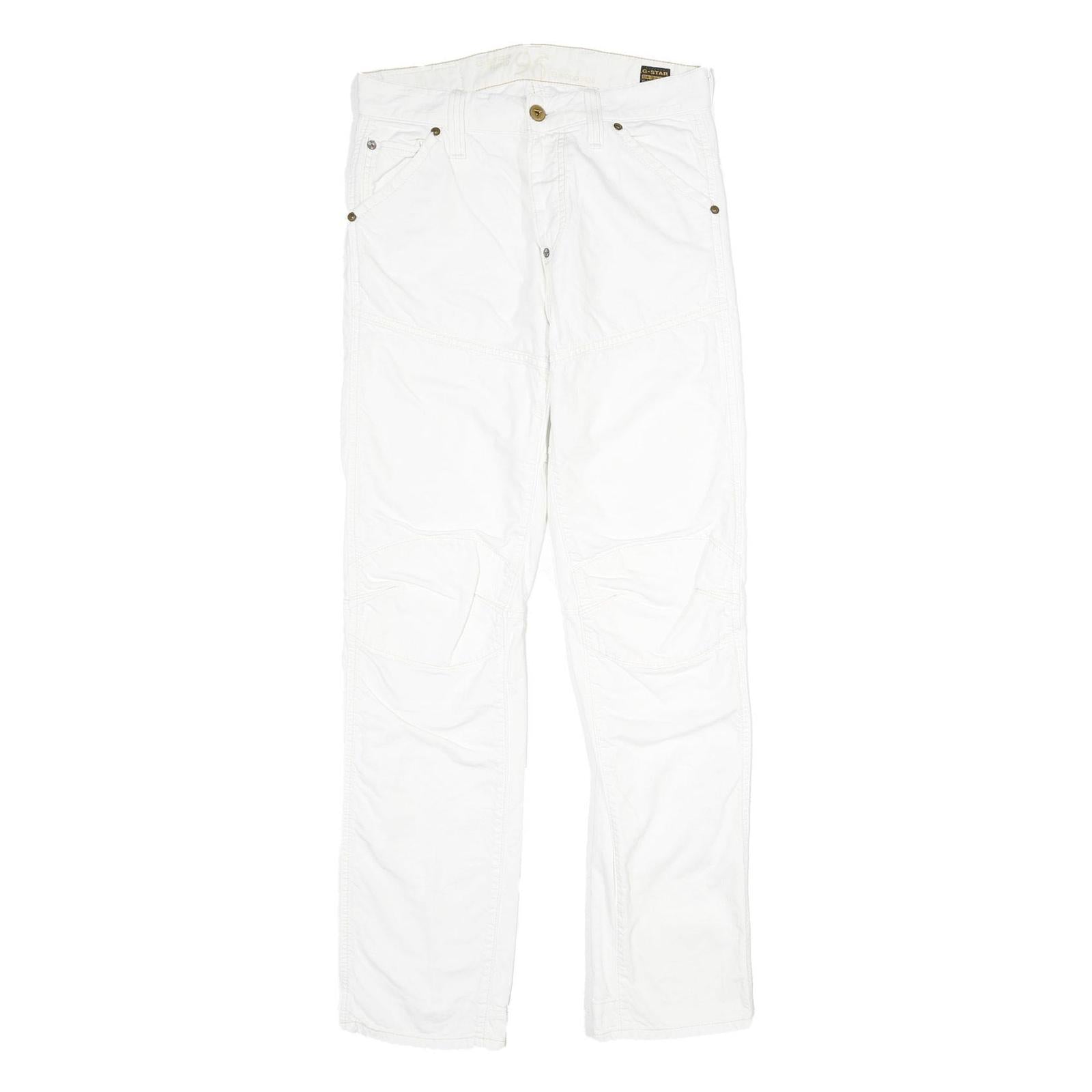 Buy G-STAR Mens White Regular Jeans Denim W31 L34 Button Closure Casual Trousers Refurbished - $42.89 G-STAR Mens White Regular Jeans Denim W31 L34 Button Closure Casual Trousers Refurbished - N/A refurbished available on Cerqular