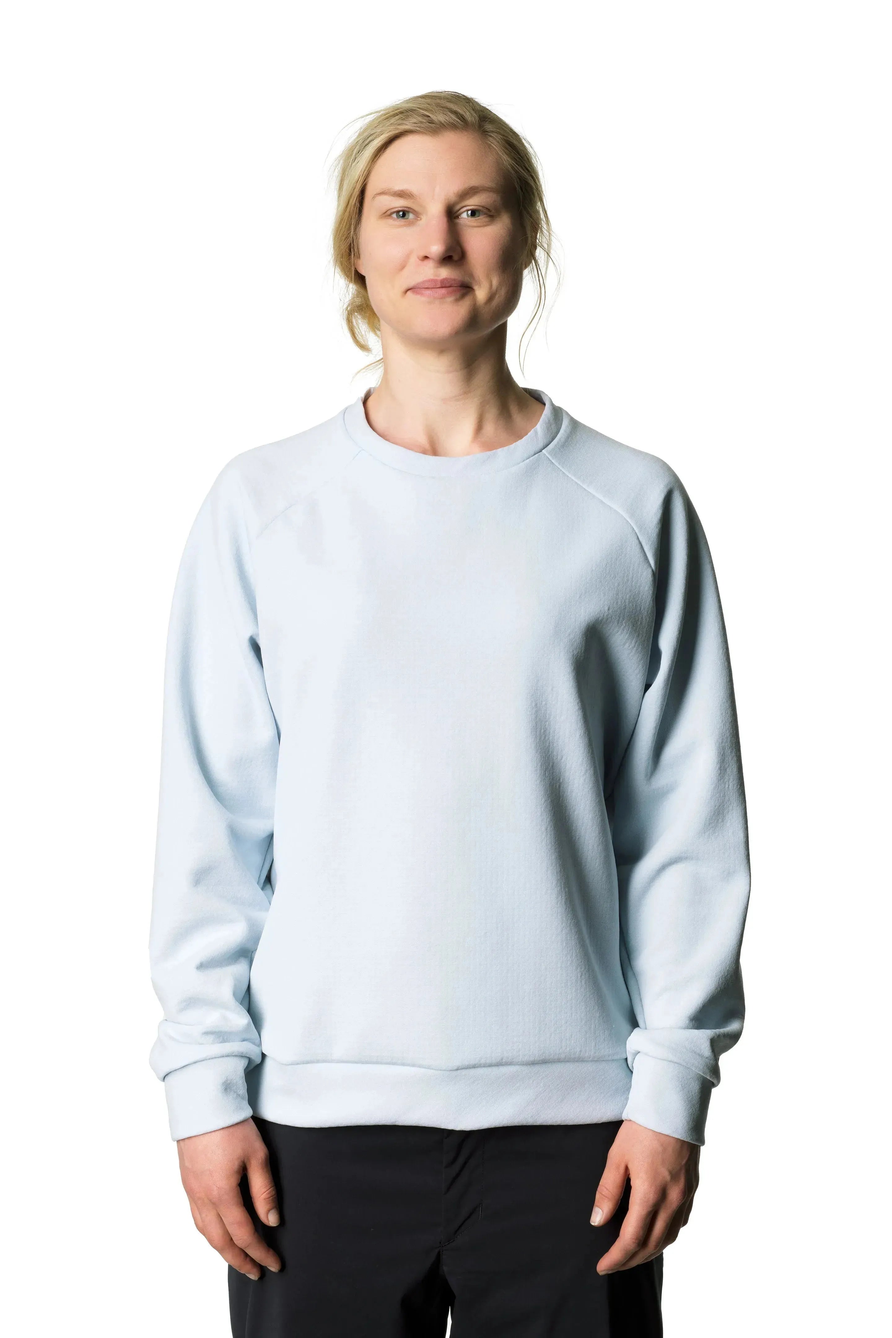 W's Mono Air Crew | Color: Bluetiful | Size: XS Refurbished - Houdini Sportswear refurbished available on Cerqular