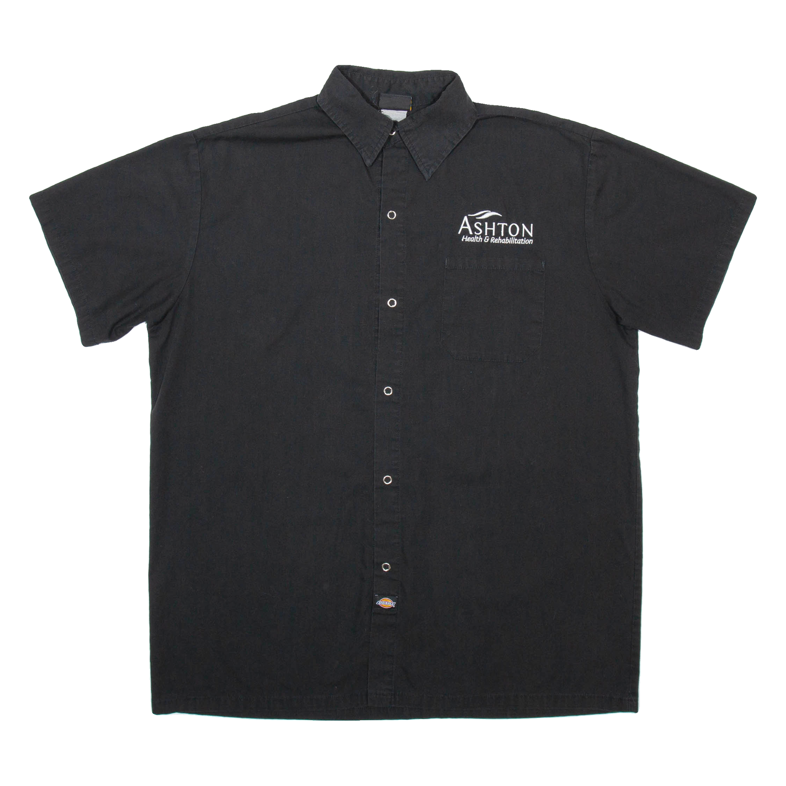 DICKIES Mens Plain Shirt Black L Refurbished - N/A refurbished available on Cerqular