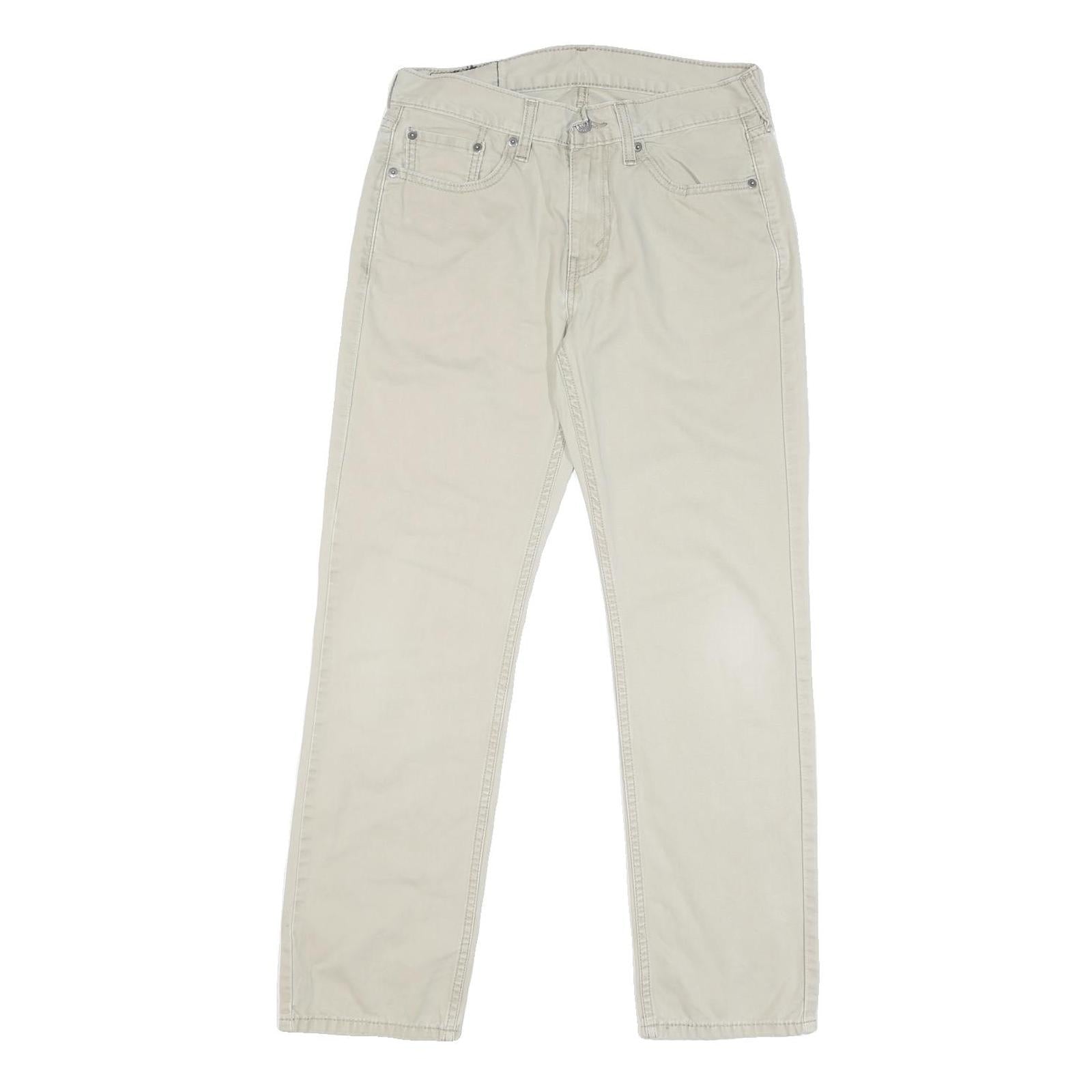 Buy LEVI'S Womens Cotton Blend Beige Regular Fit Straight Leg Trousers W30 L28 Refurbished - $41.59 LEVI'S Womens Cotton Blend Beige Regular Fit Straight Leg Trousers W30 L28 Refurbished - N/A refurbished available on Cerqular